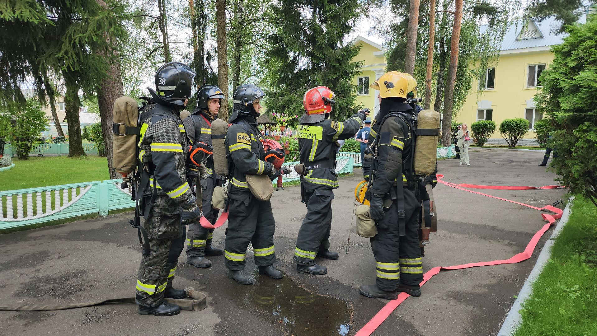 пожарно-тактические учения,    пожарный гарнизон, спасатели, ногинск, богородский городской округ,