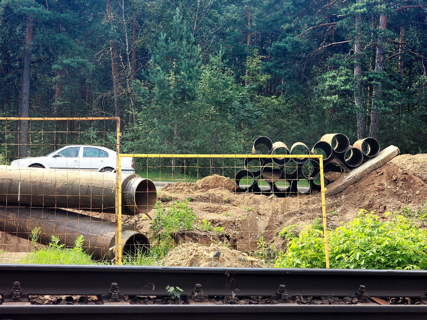 дубна, вокзал дубна, ремонт теплотрассы, теплосеть, огэ оияи,