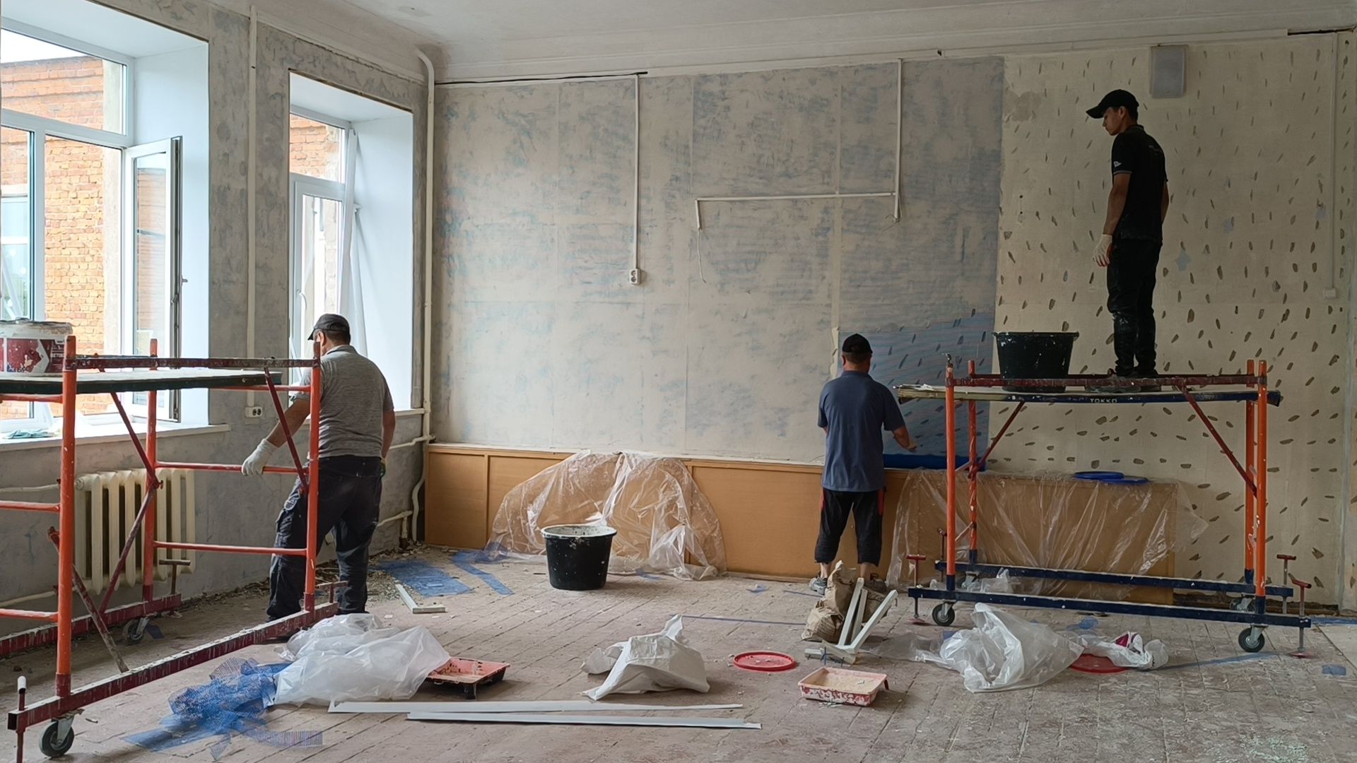 школа, ремонт, лобня,