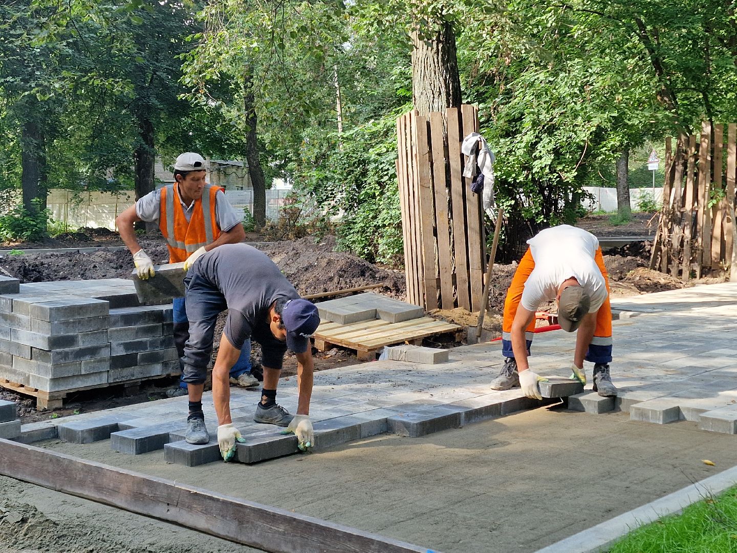 сквер на крупешина в балашихе, балашиха, благоустройство,
