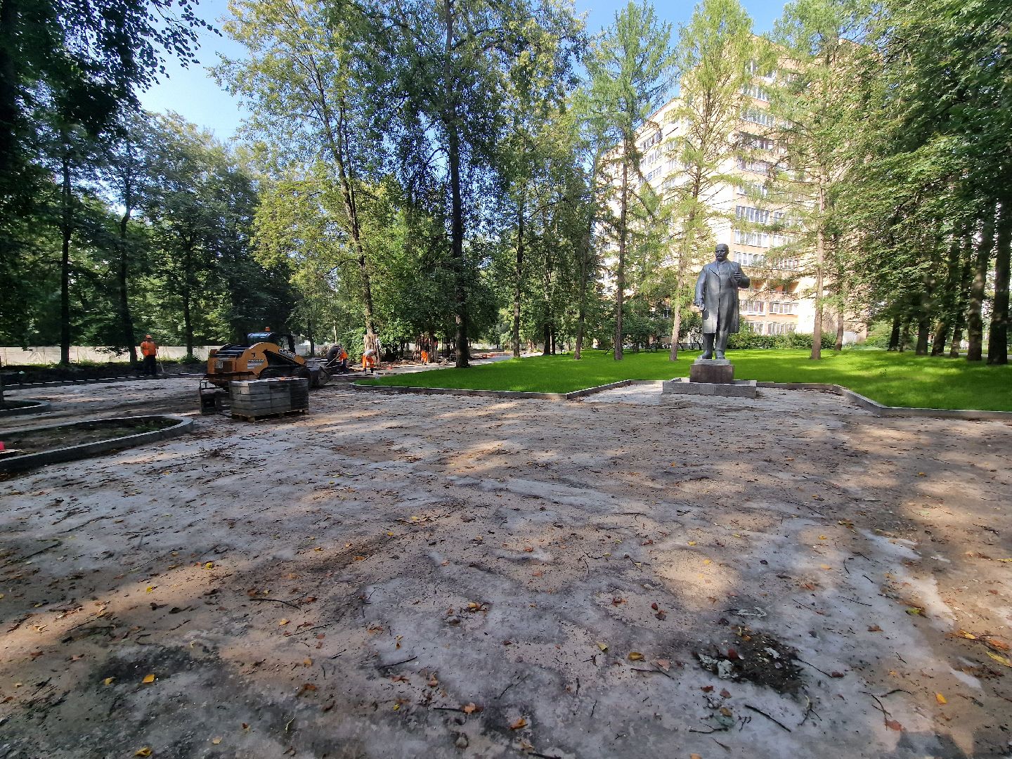 сквер на крупешина в балашихе, балашиха, благоустройство,