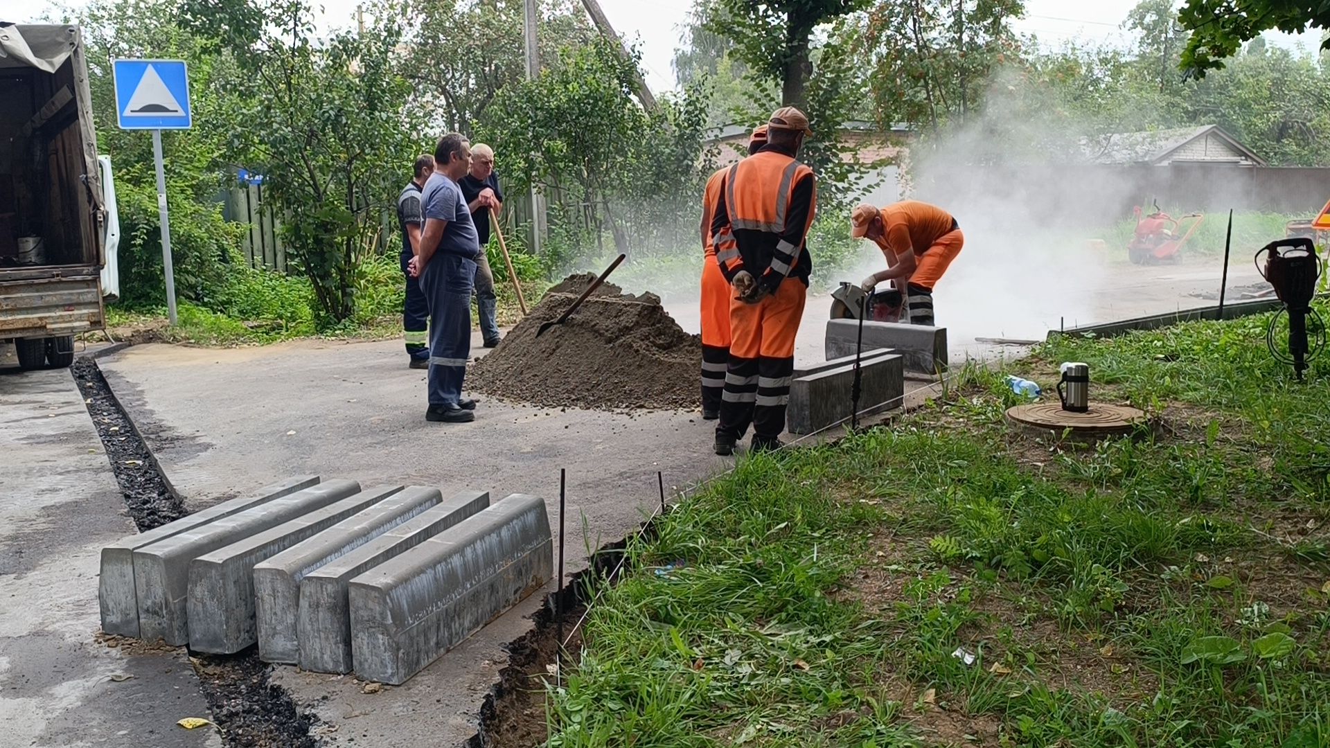 дорога, лобня, ремонт автомобильных дорог,