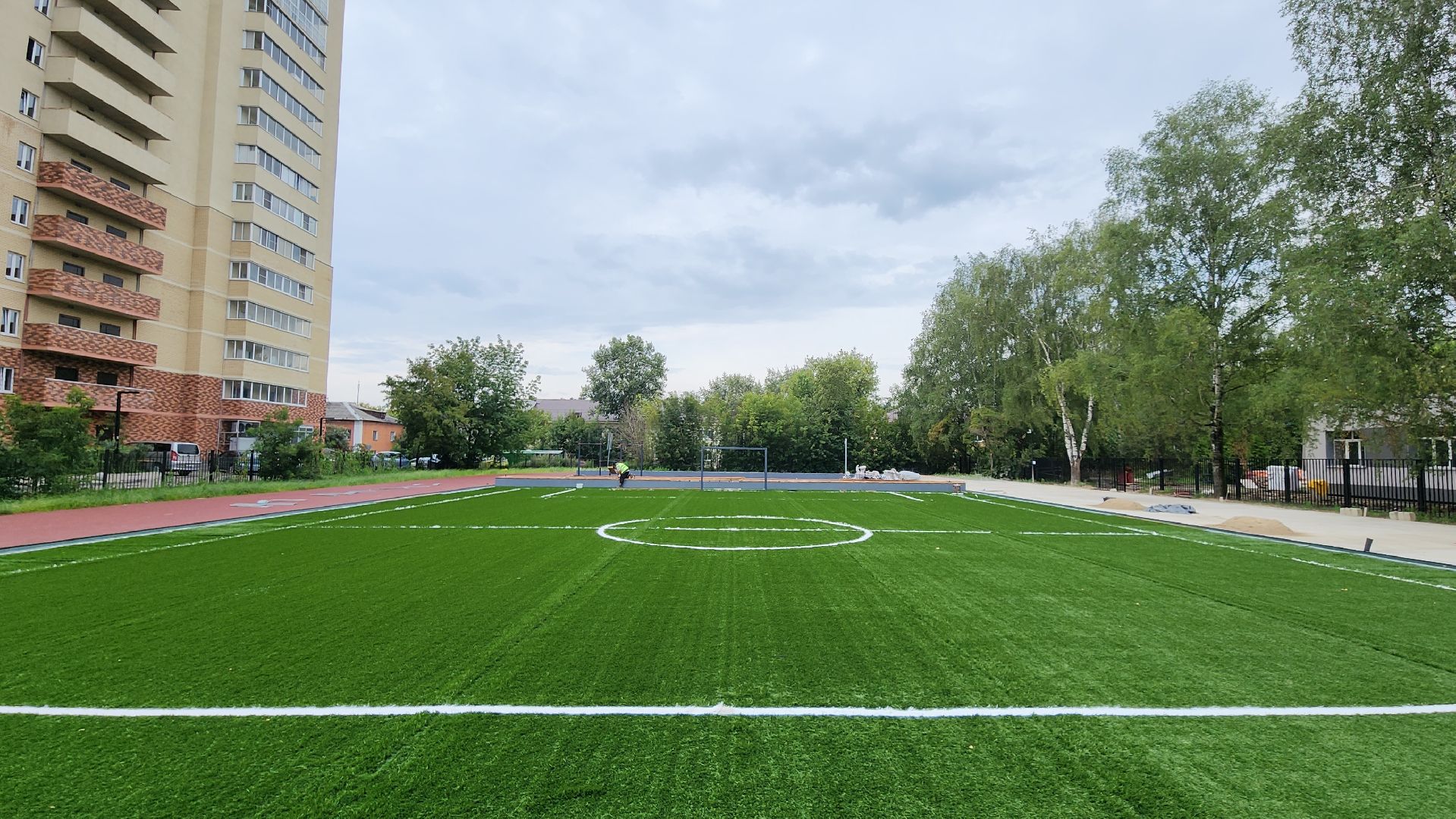 строительство, капремонт, школа, капремонт школы, лосино-петровский,