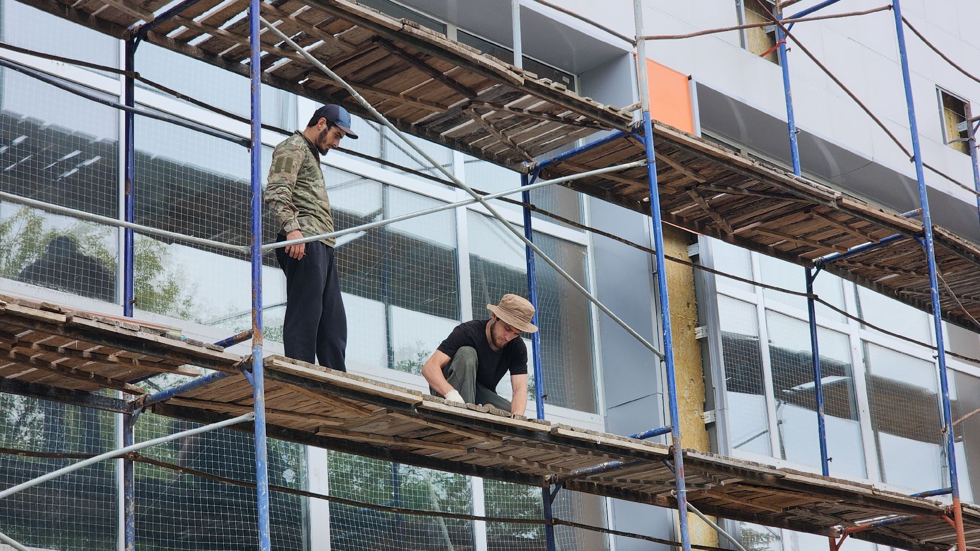 строительство, капремонт, школа, капремонт школы, лосино-петровский,