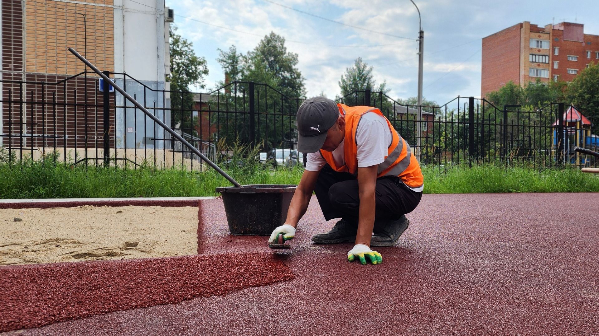 строительство, капремонт, школа, капремонт школы, лосино-петровский,