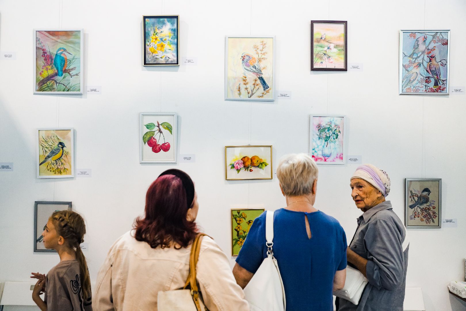 выставка, картины, художники,