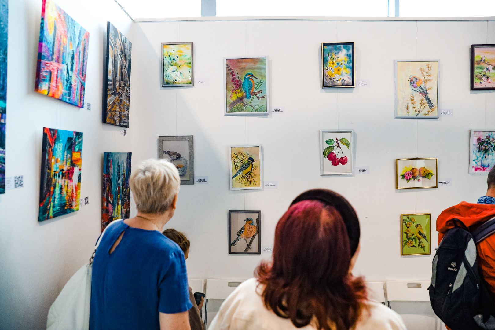 выставка, картины, художники,