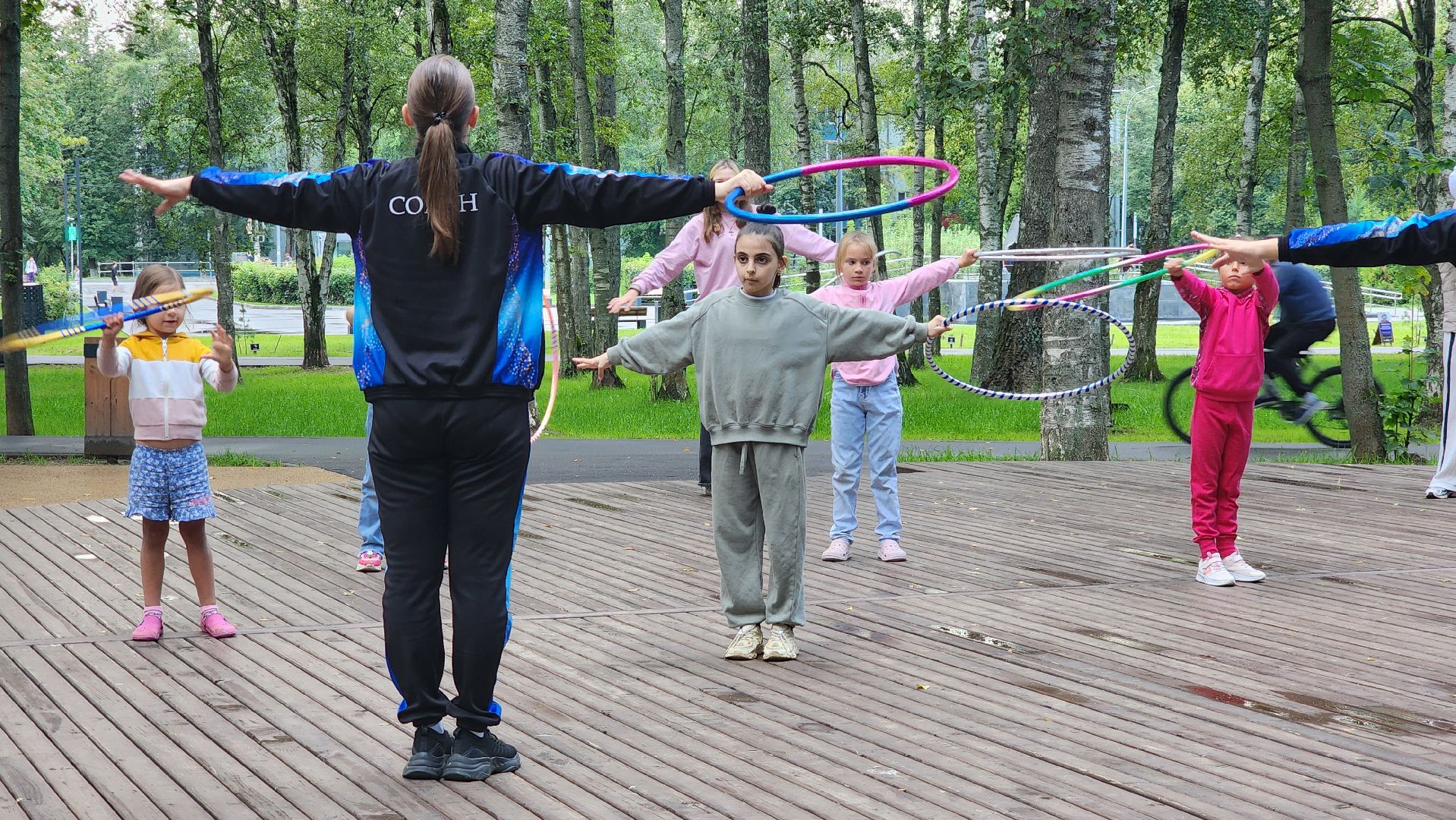 художественная гимнастика, Лобня , Спорт, Центральный парк,