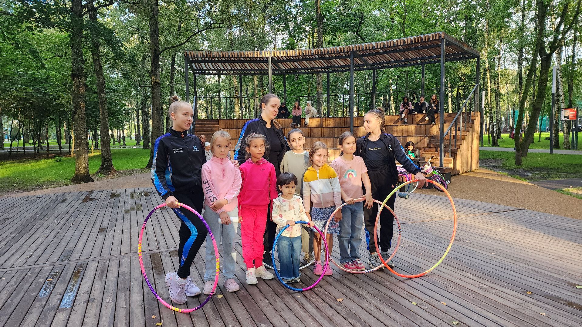 художественная гимнастика, Лобня , Спорт, Центральный парк,