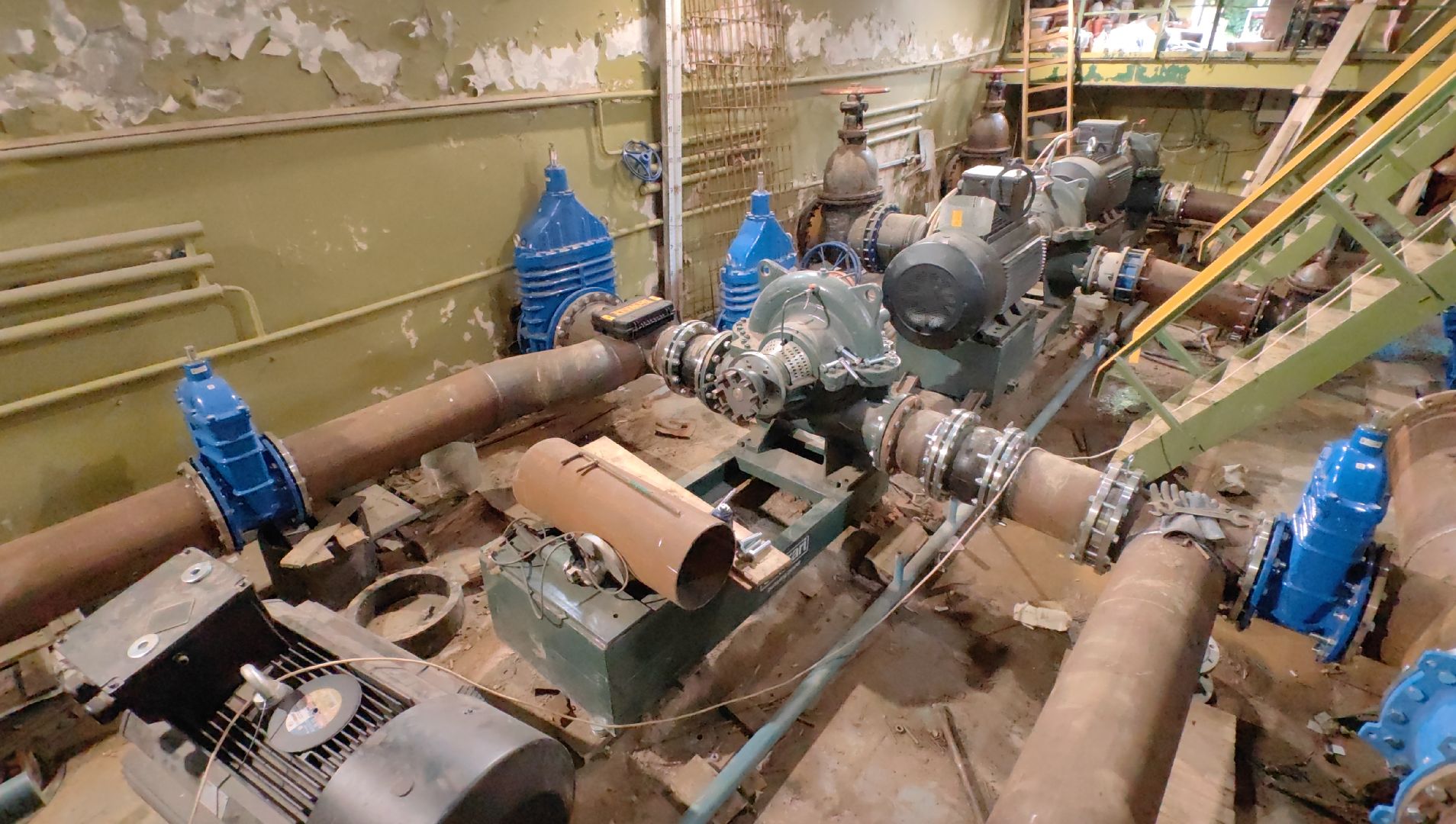 насос, станция, реконструкция , трубопровод, сварщик, коллектор,