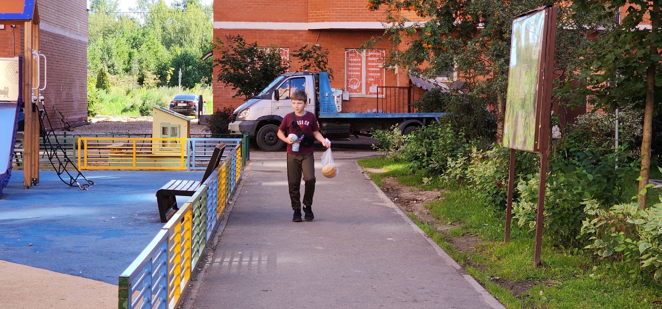 Благоустройство , Супонево , Звенигород , Придомовые тротуары и дороги , Комфортная среда ,