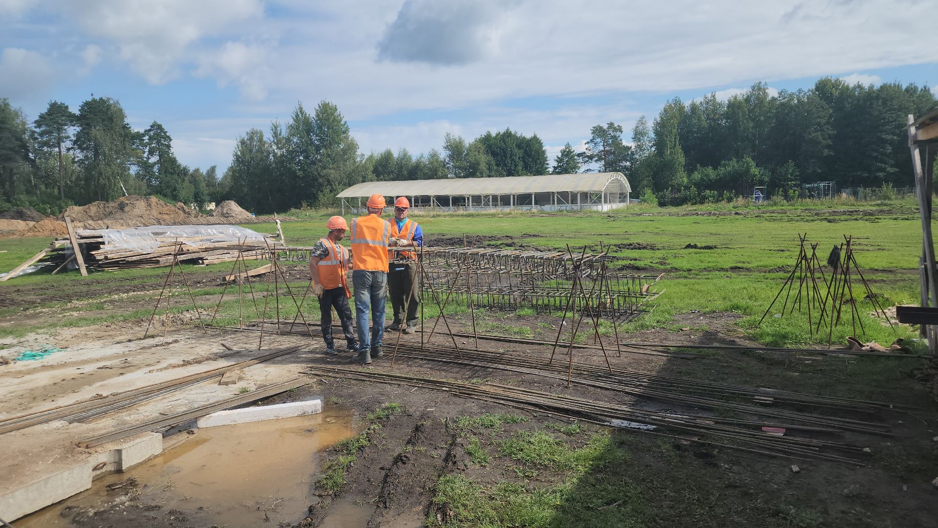 строительство и капитальный ремонт, стадион русич, ликино-дулево, орехово-зуевский округ,
