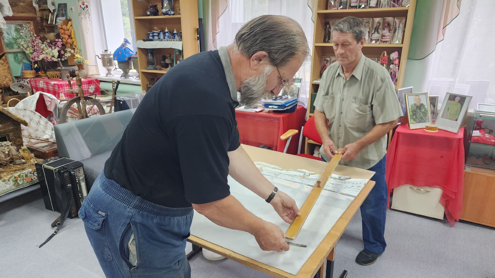 волоколамск, диорама, школьный музей,