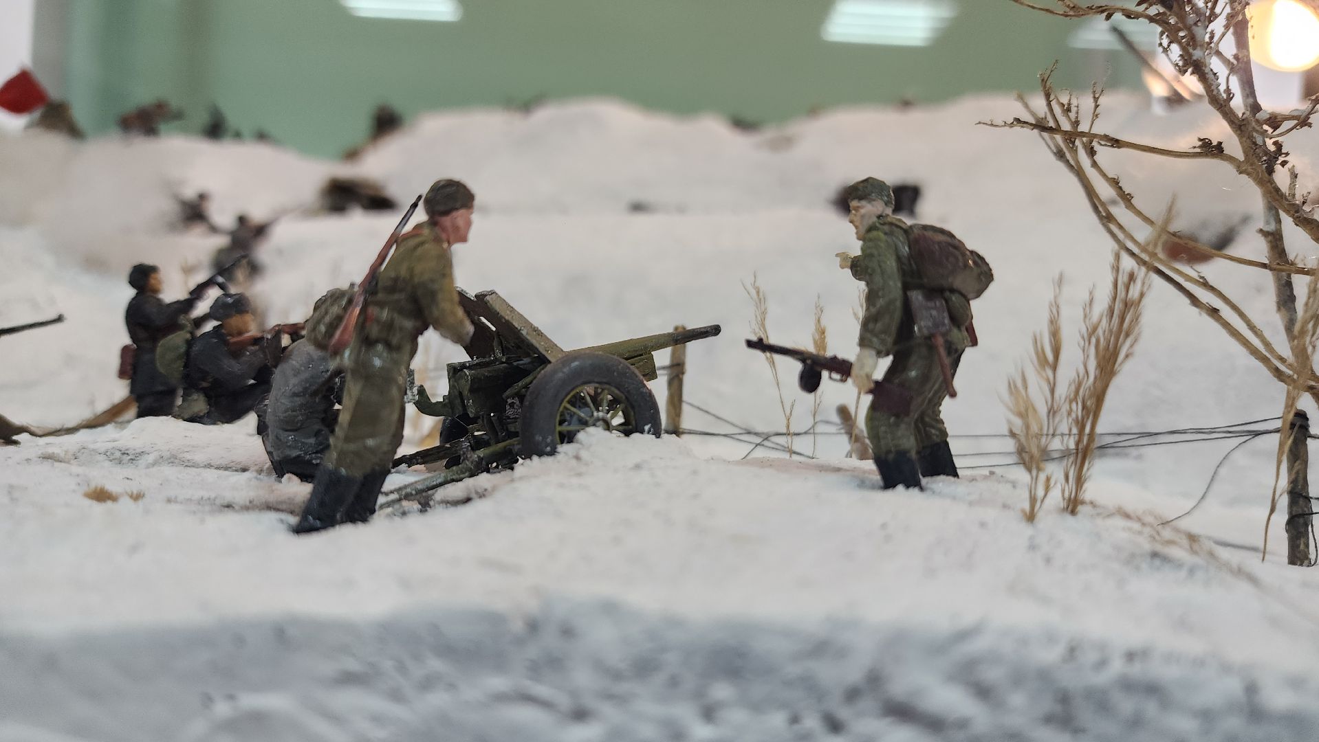 волоколамск, диорама, школьный музей,