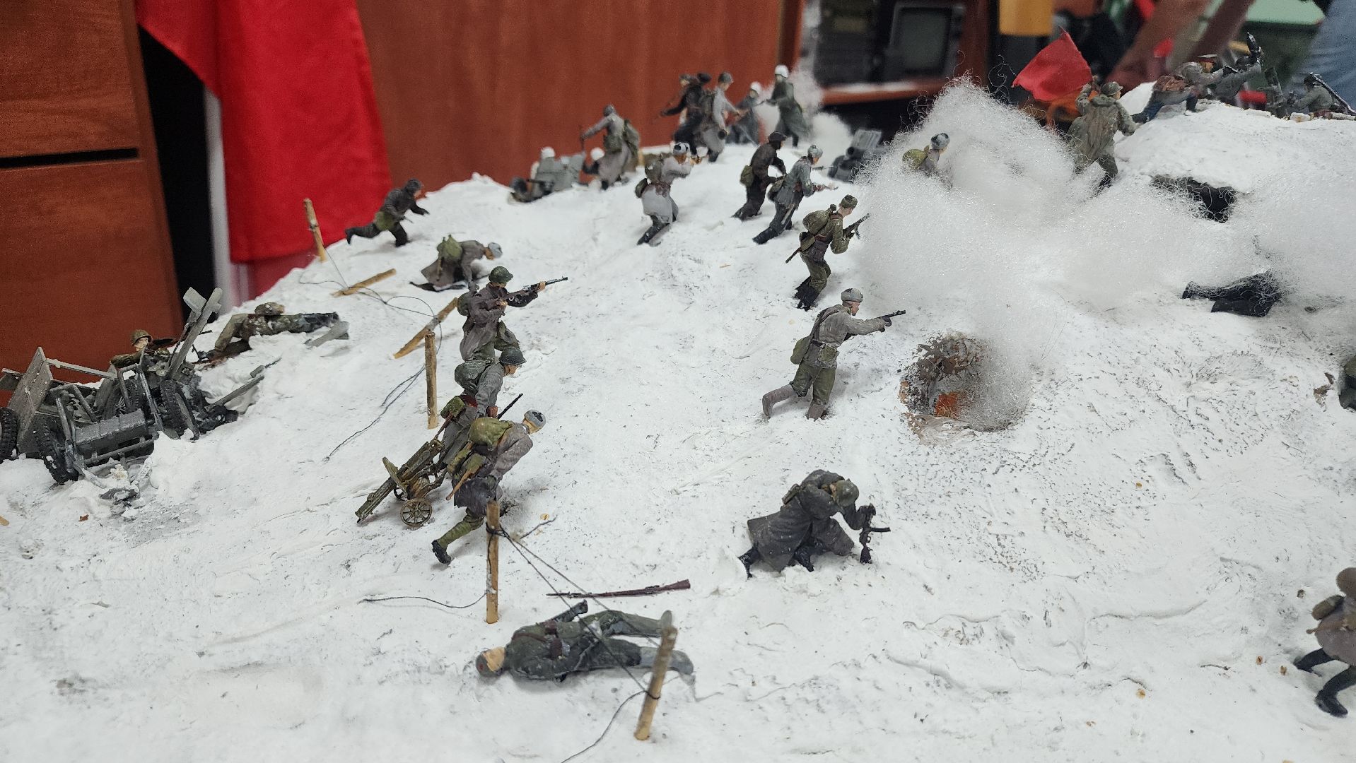 волоколамск, диорама, школьный музей,