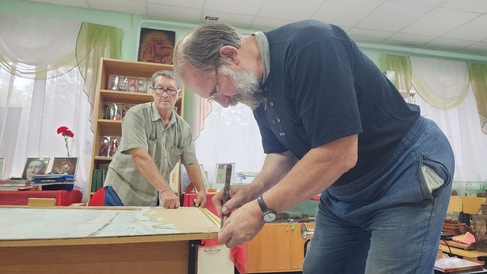 волоколамск, диорама, школьный музей,