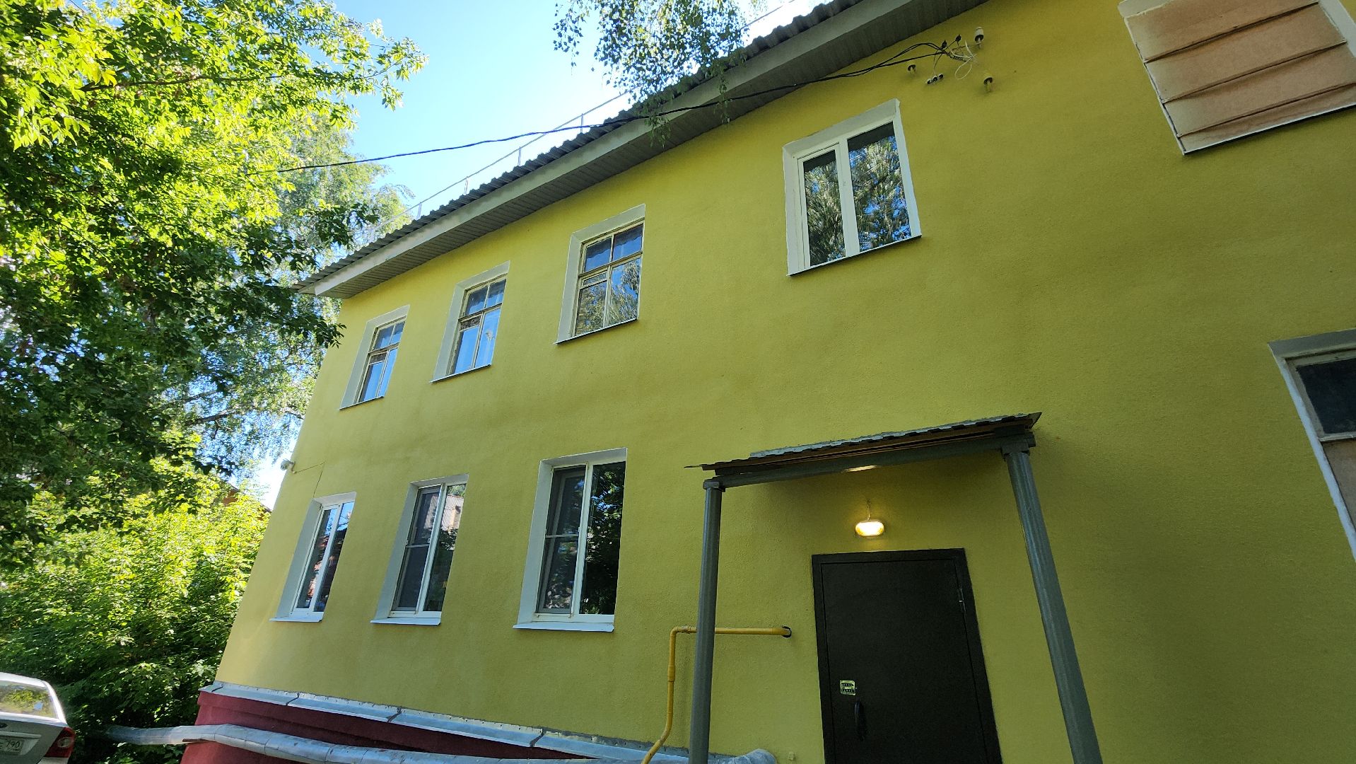 серпухов, подмосковье, ремонт фасада дома, улица калинина,