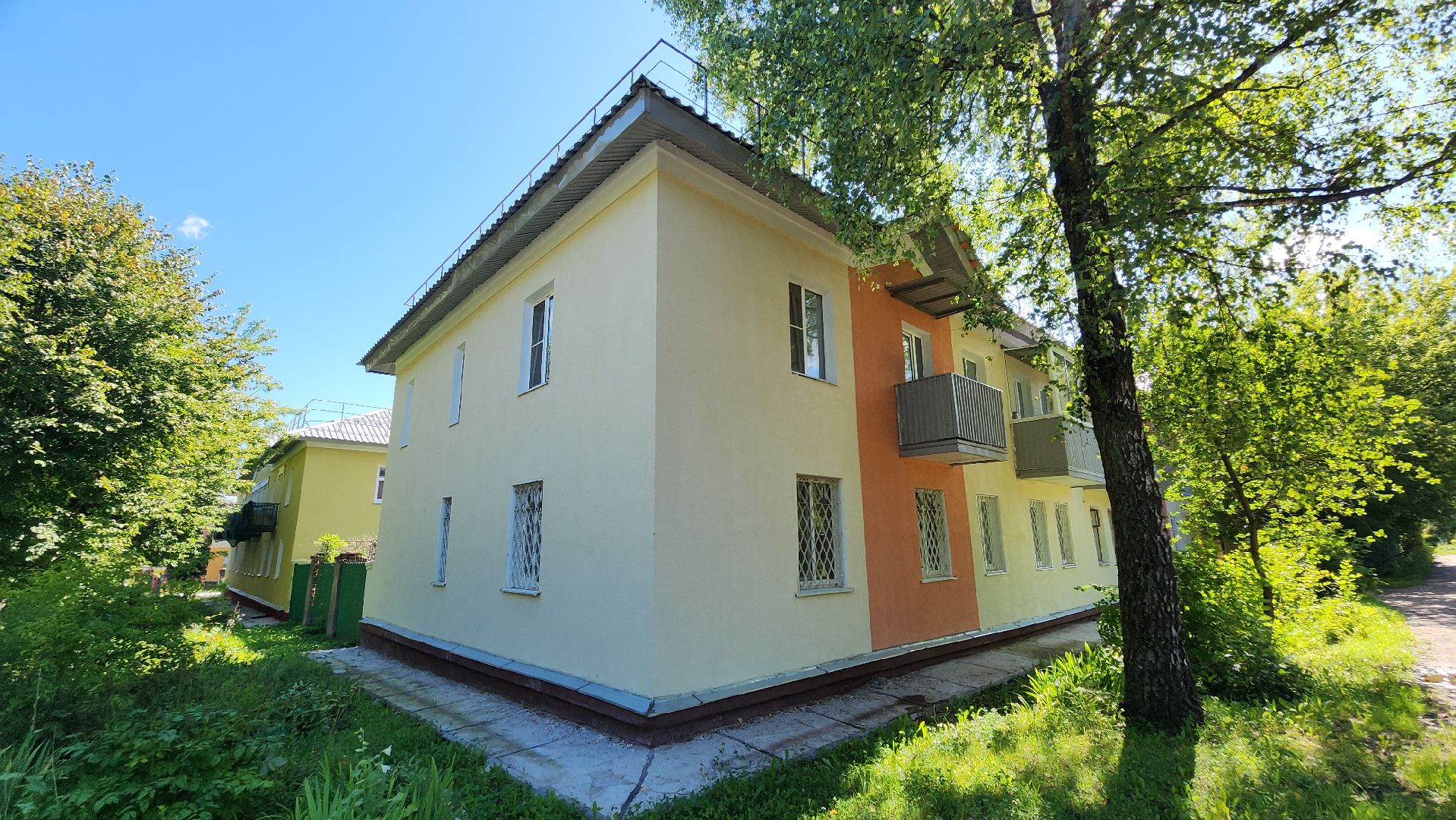 серпухов, подмосковье, ремонт фасада дома, улица калинина,