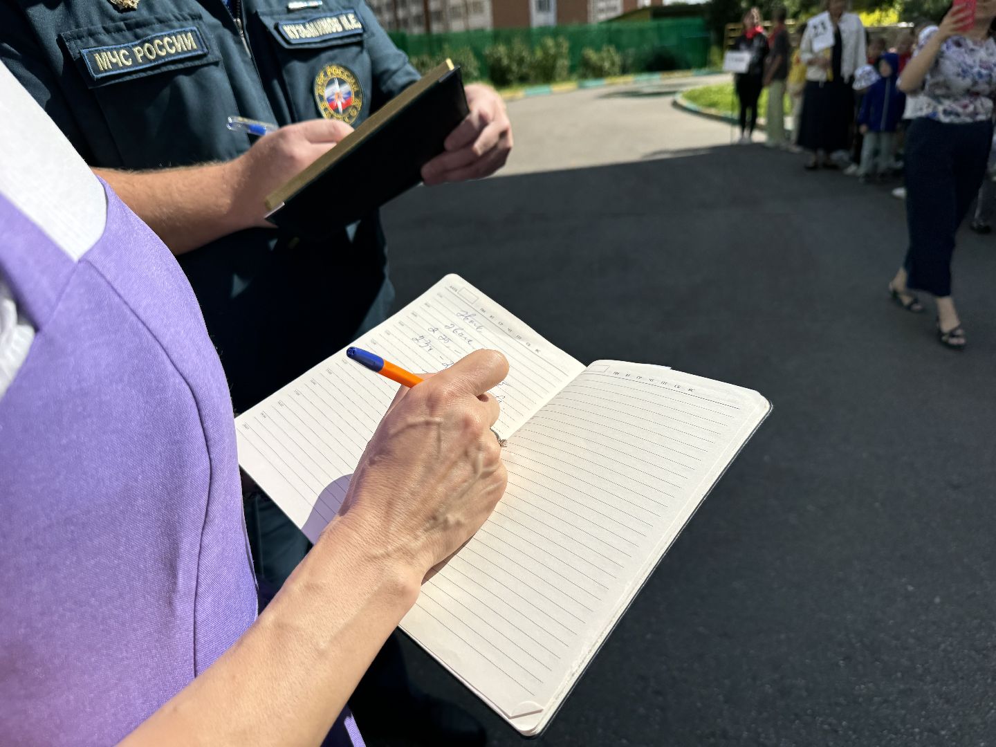 пожарные учения , детский сад колобок , ленинский городской округ, мчс, дети,