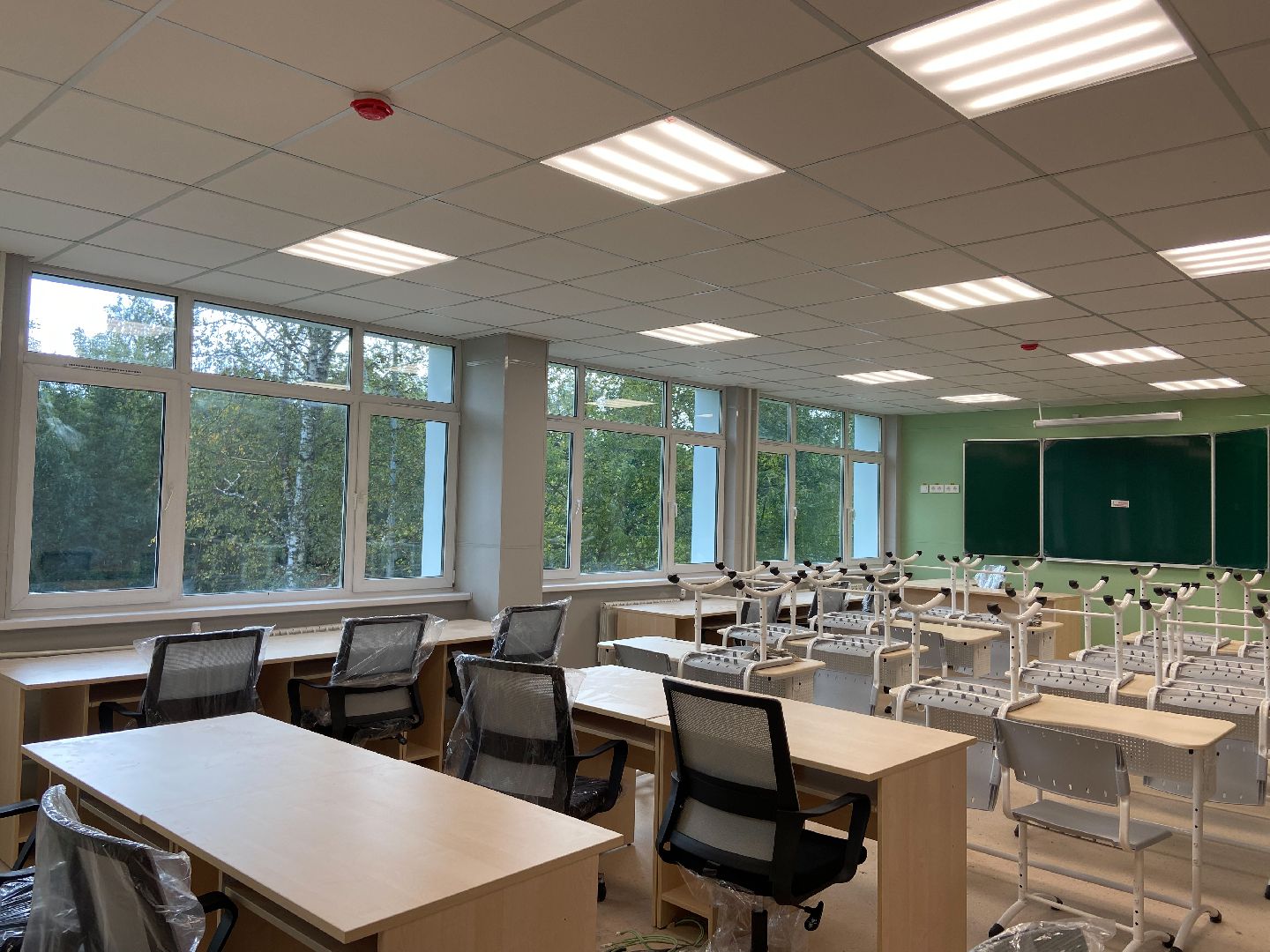 фрязино, капитальный  ремонт, гимназия, ремонт школы,