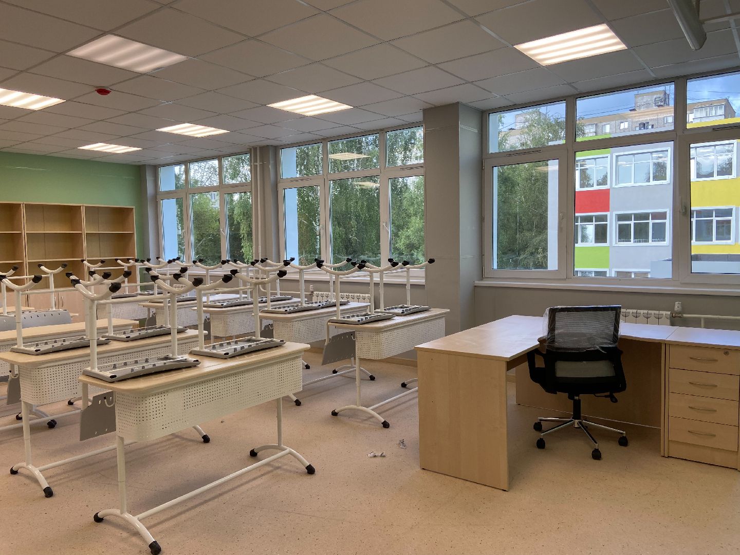 фрязино, капитальный  ремонт, гимназия, ремонт школы,