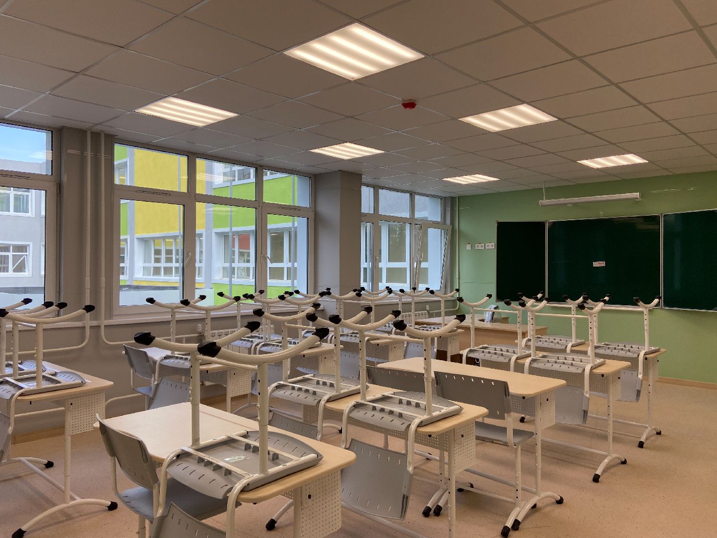 фрязино, капитальный  ремонт, гимназия, ремонт школы,