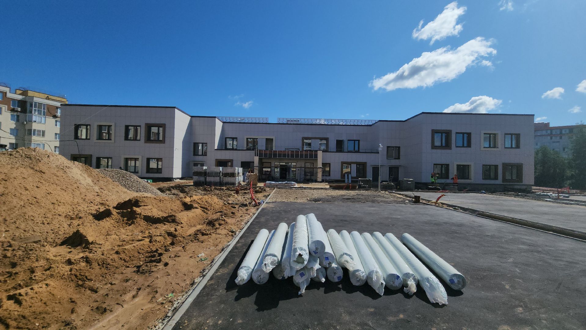 красногорск, строительство , детский сад,