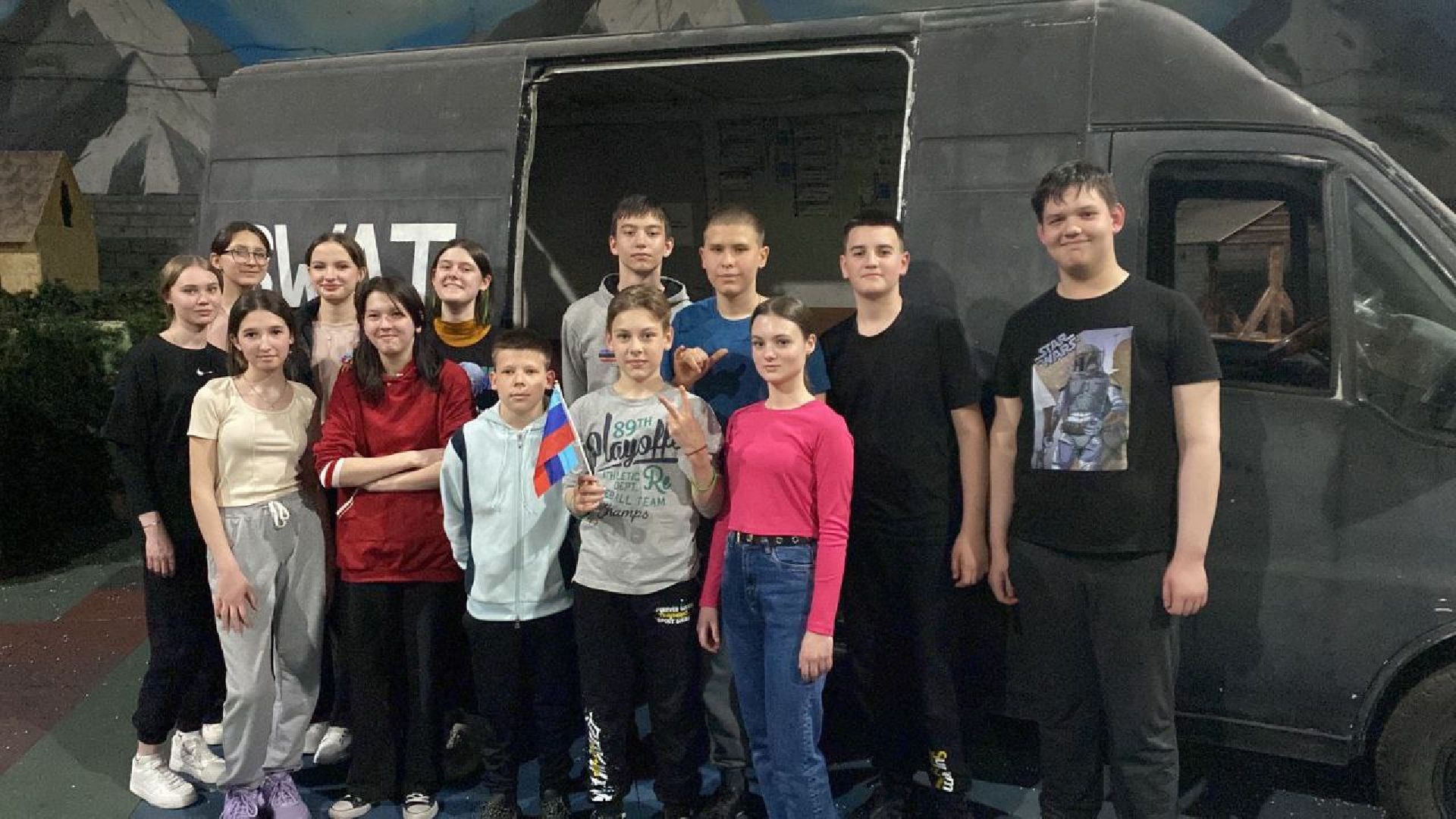 Луганск, День победы, Чехов, дети, школа, Подмосковье