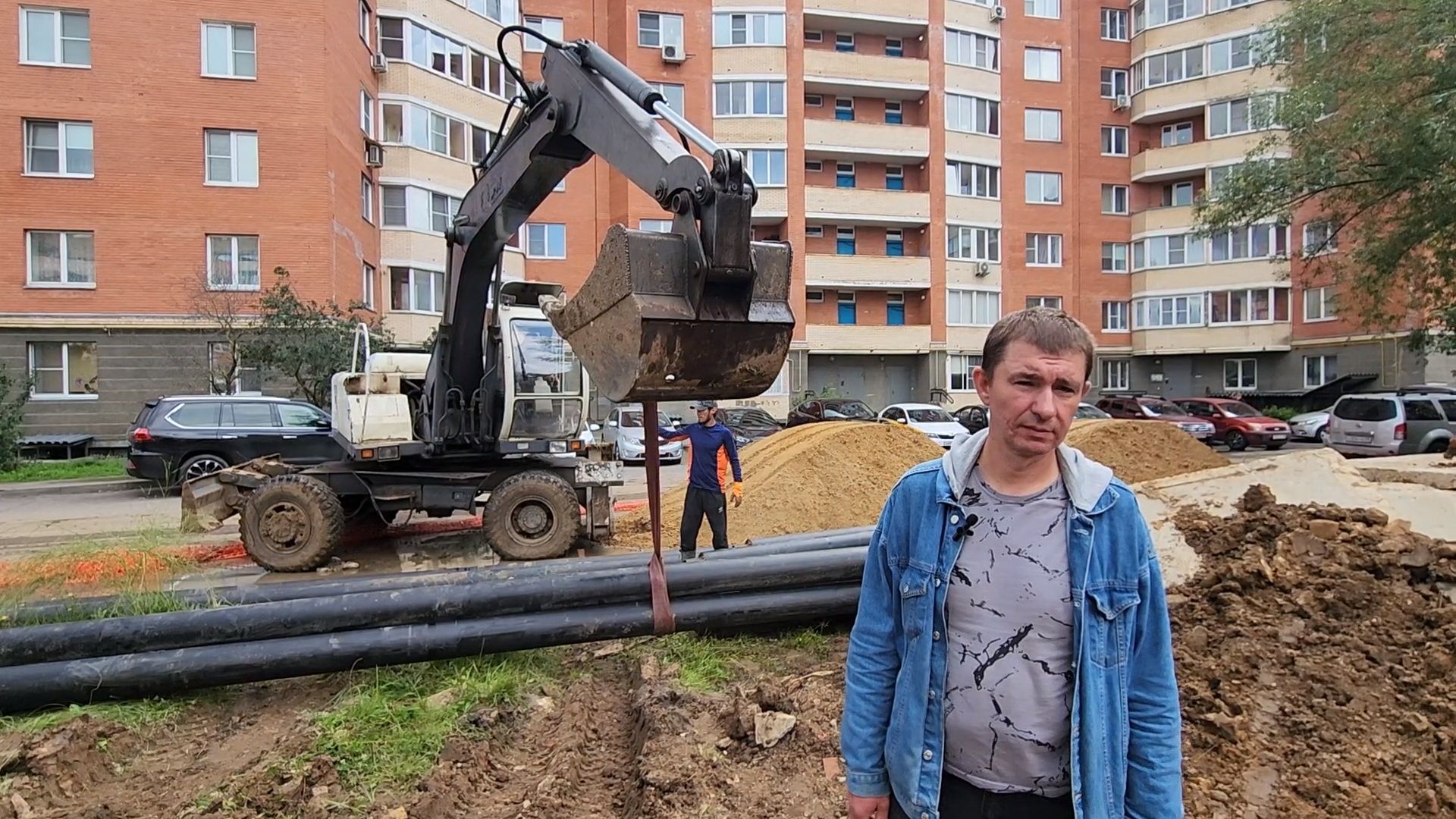чехов, вишневый бульвар, капремонт теплотрассы, замена труб отопления и ГВС, подготовка к отопительному сезону, уникальная изоляция труб, госпрограмма московской области, развитие инженерной инфраструктуры,губернатор подмосковья,
