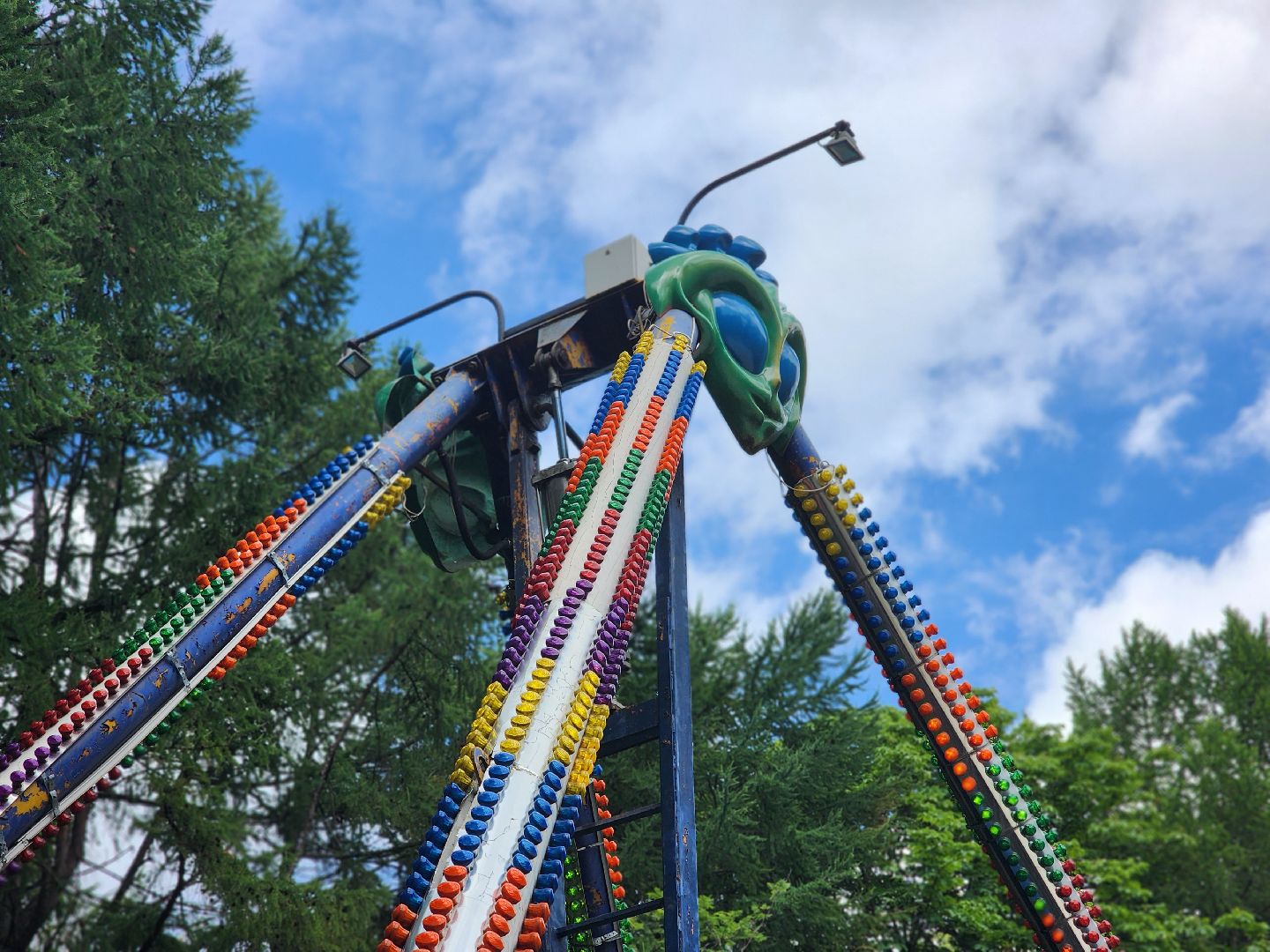 королёв, центральный городской парк , парк аттракционов в королеве, нло,