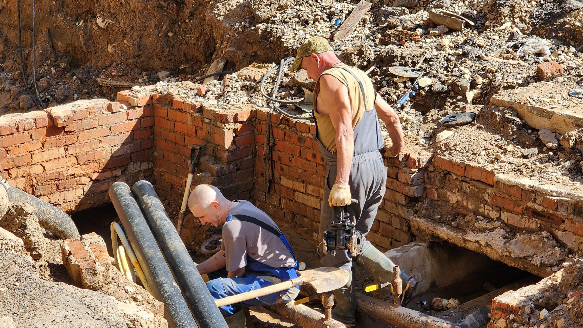 ремонт теплосетей, истра, жкх,