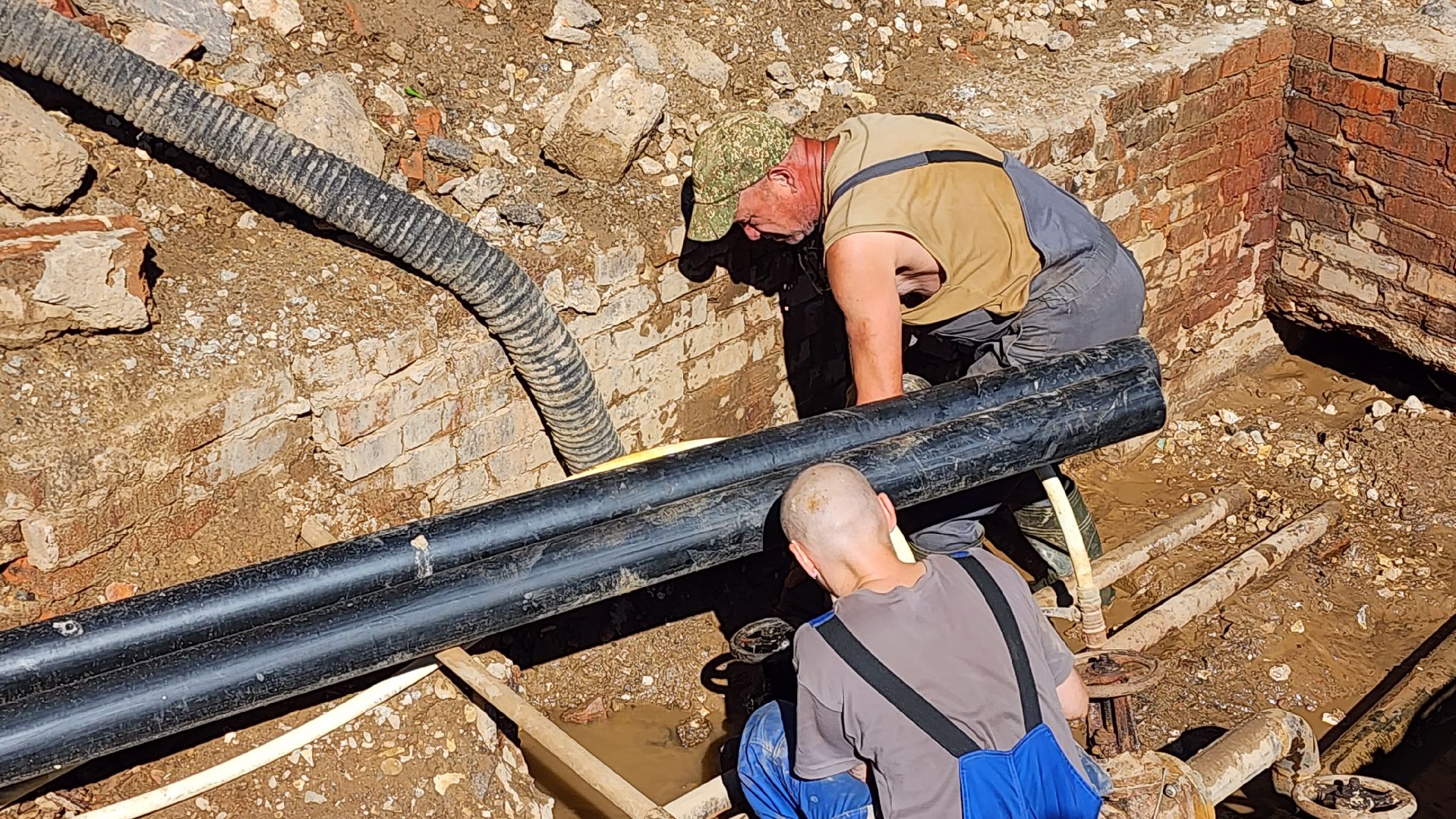 ремонт теплосетей, истра, жкх,