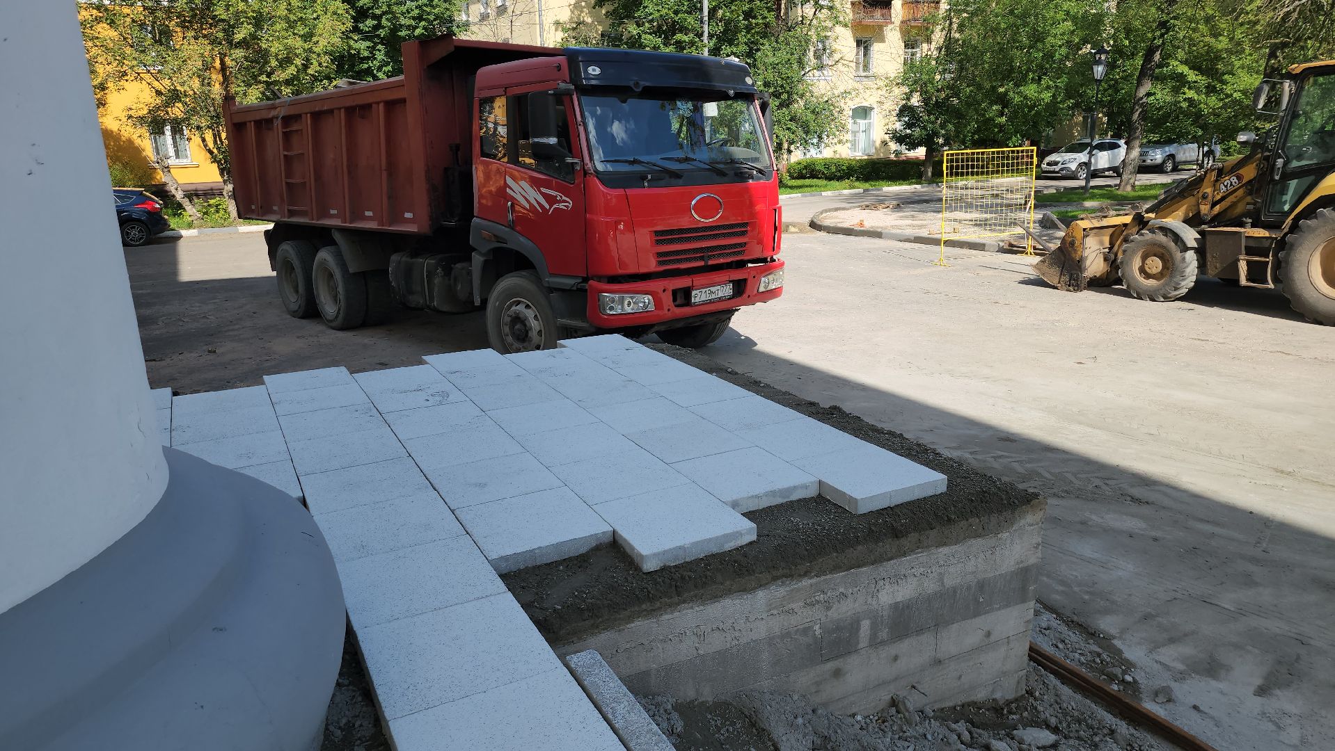 щёлково, Обновление крыльца, Замена плитки,