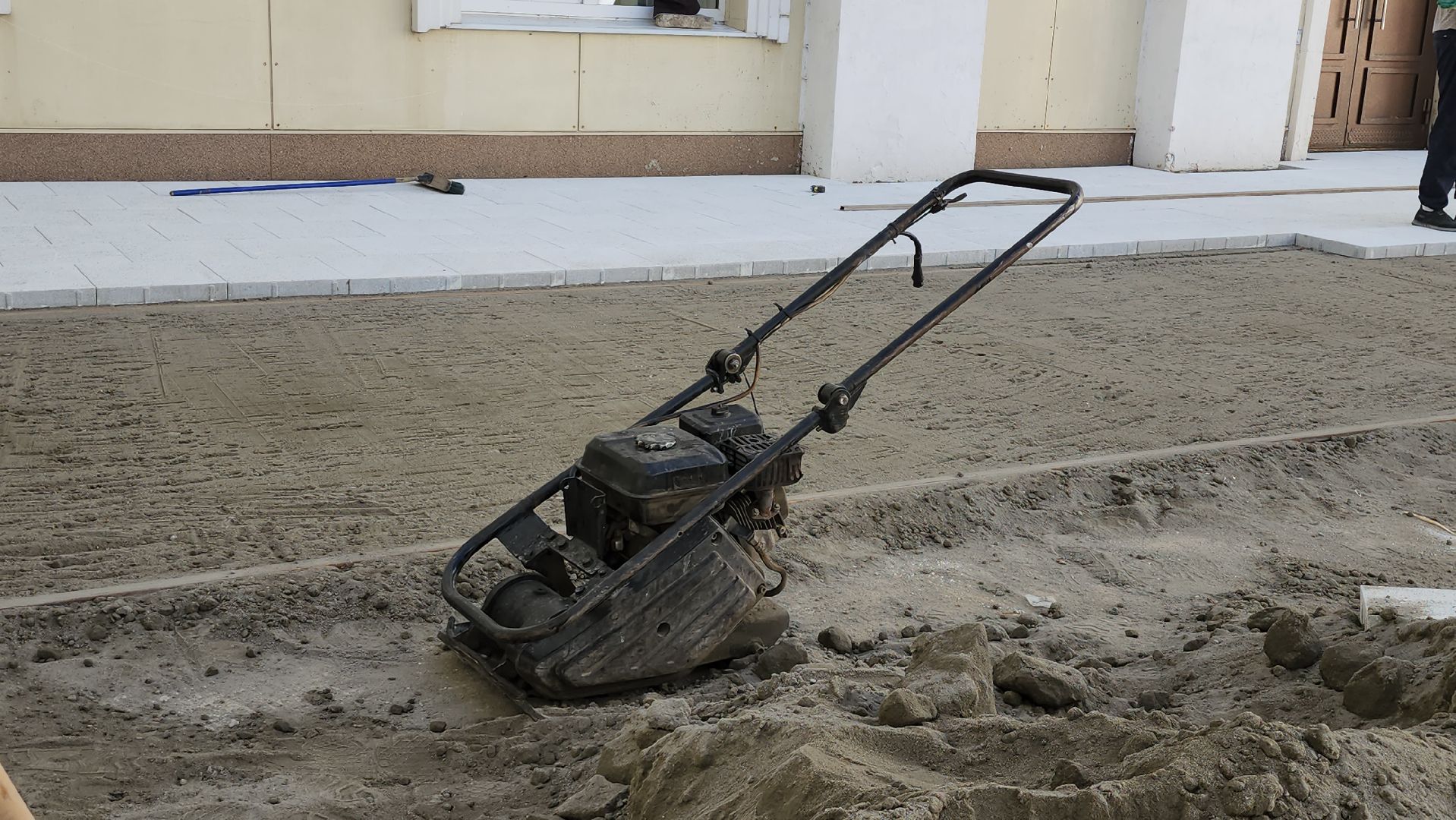 щёлково, Обновление крыльца, Замена плитки,