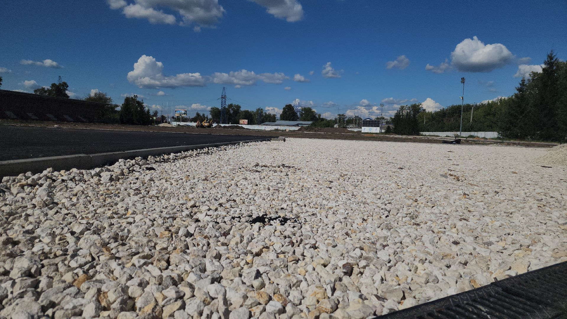 Зарайск, стадион в зарайске, Обновление стадиона, Строительство,