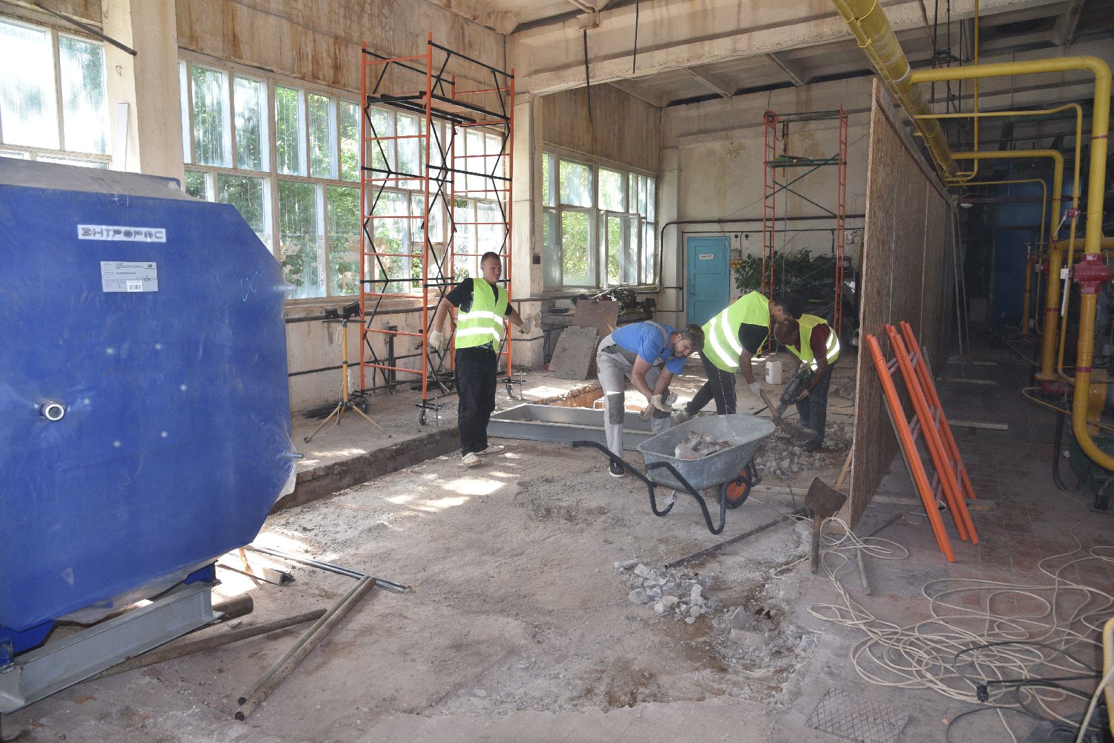 лотошино, жкх, ремонт котельных, ремонт теплотрассы, благоустройство,