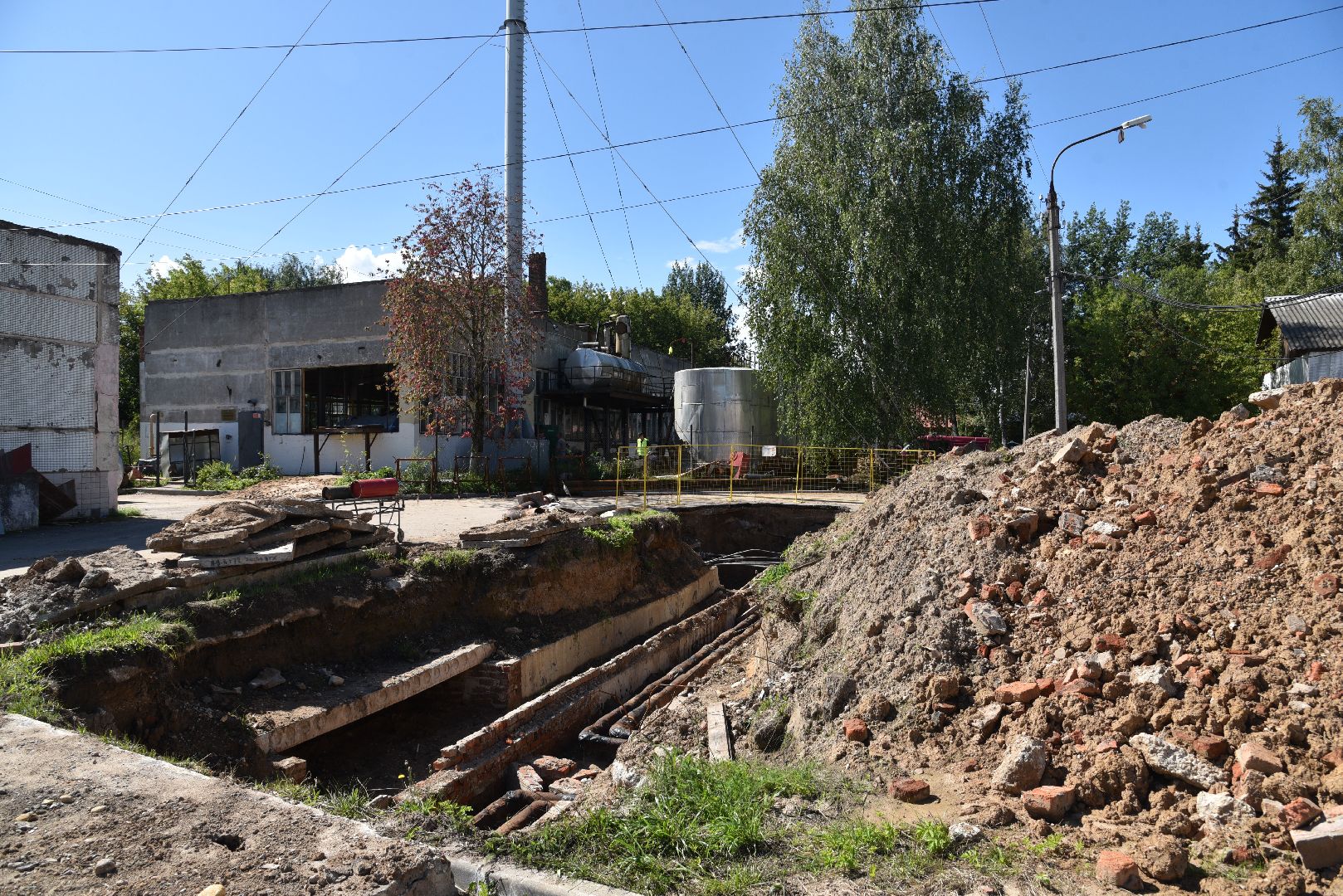 лотошино, жкх, ремонт котельных, ремонт теплотрассы, благоустройство,