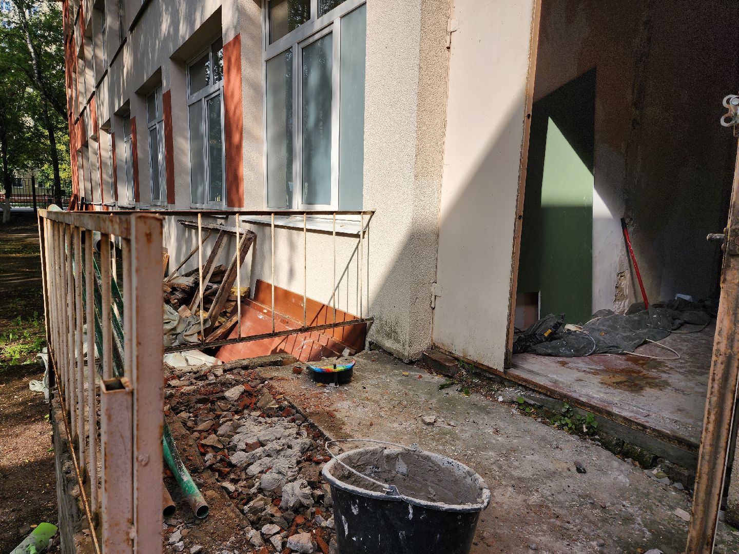 раменское, образование, ремонт образовательных учреждений округа, раменская средняя школа 1,