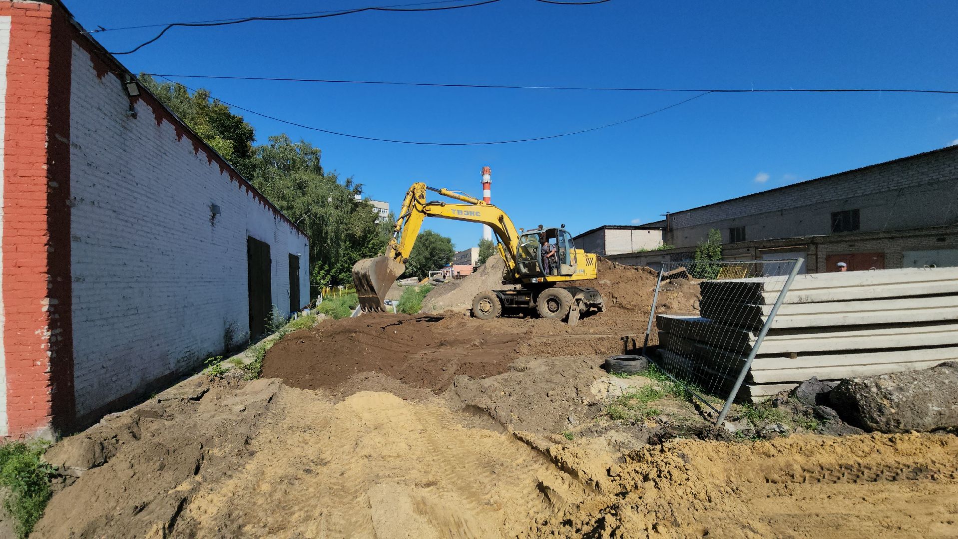 Люберцы,  ремонт теплосети, магистральный трубопровод,