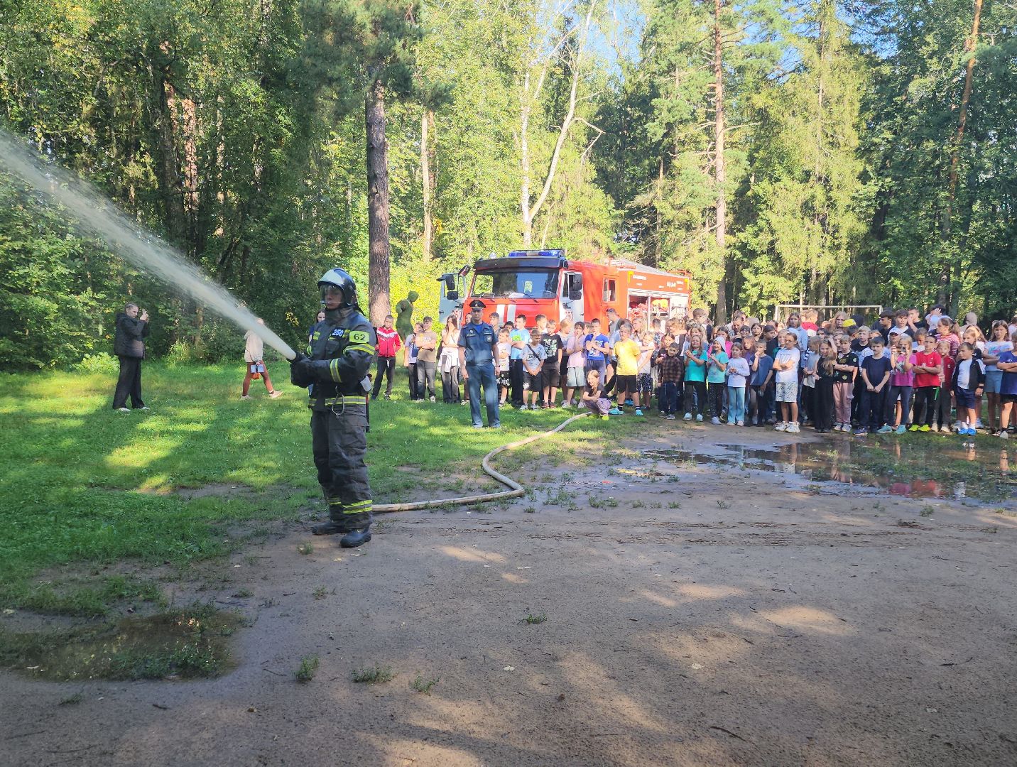 пожарная безопасность, детский лагерь, орехово-зуевский округ,