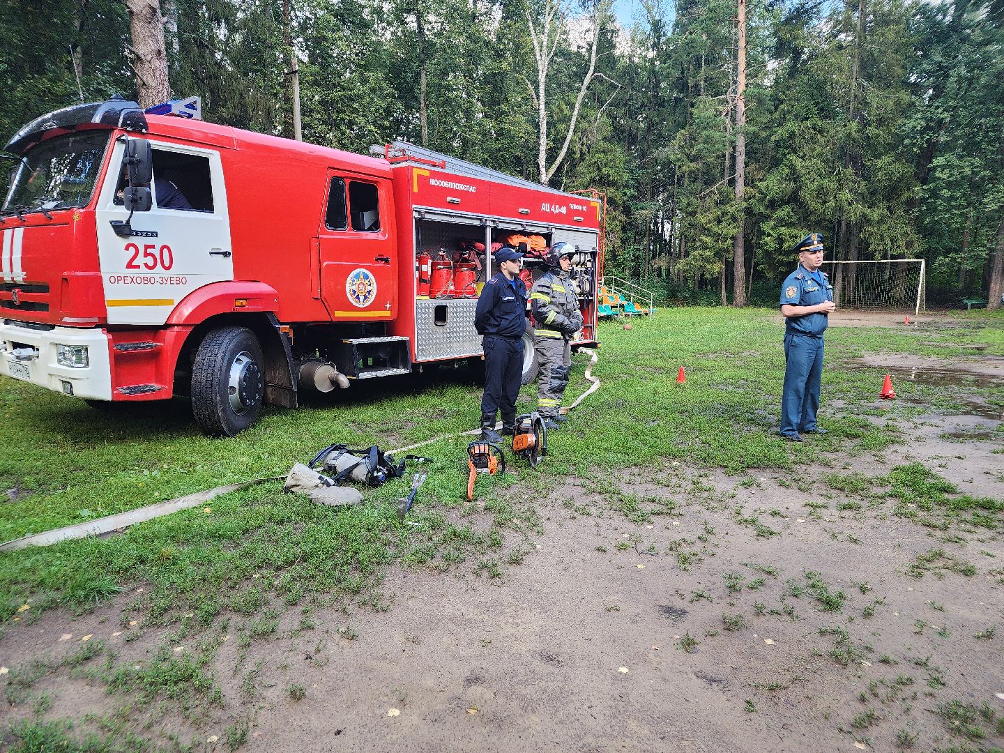 пожарная безопасность, детский лагерь, орехово-зуевский округ,