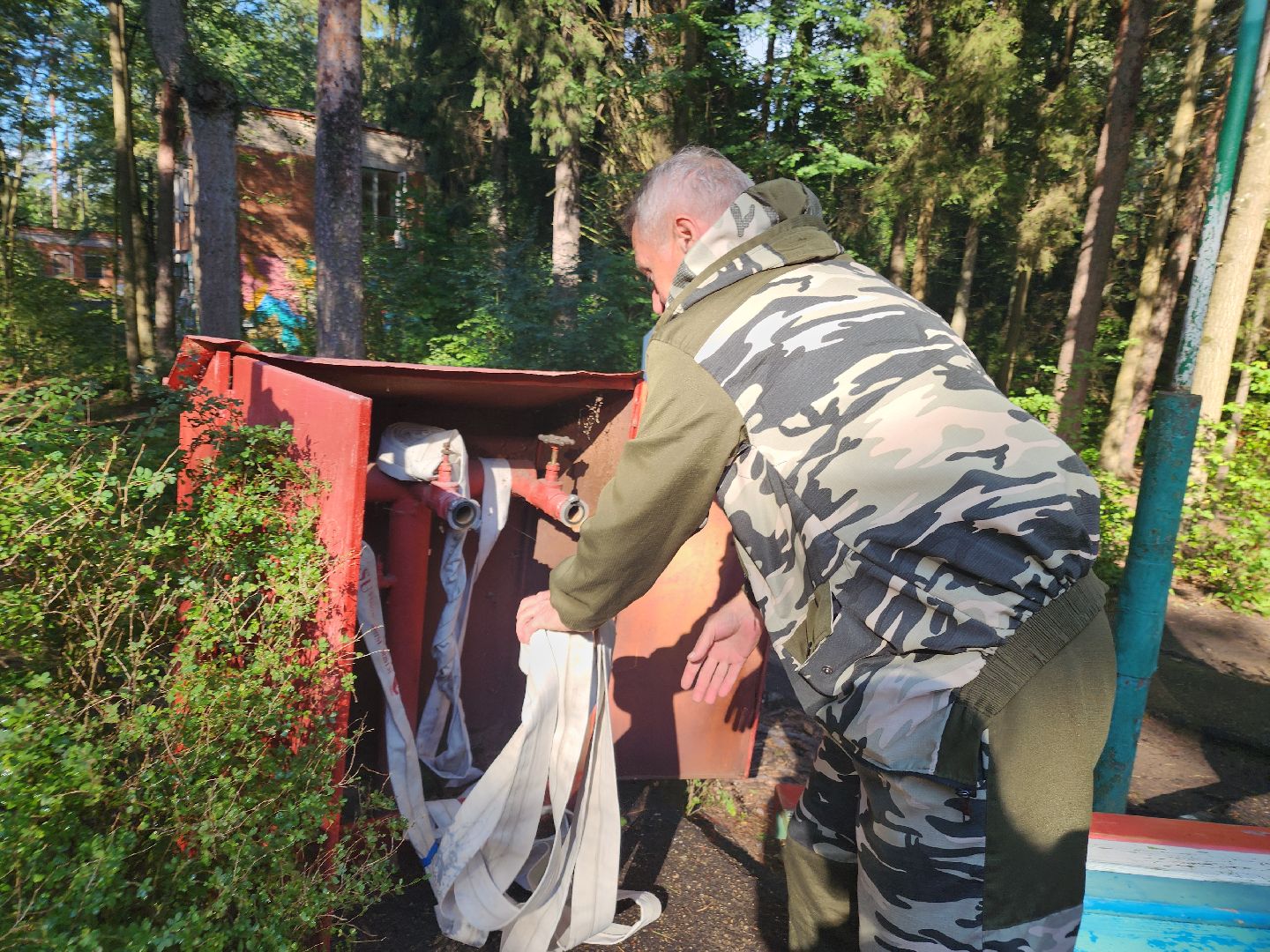 пожарная безопасность, детский лагерь, орехово-зуевский округ,