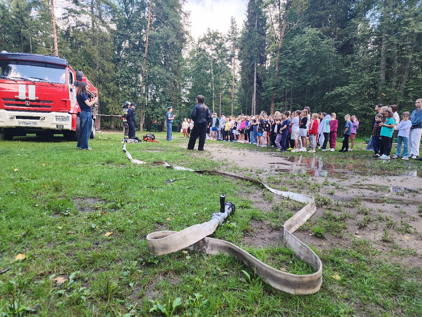 пожарная безопасность, детский лагерь, орехово-зуевский округ,