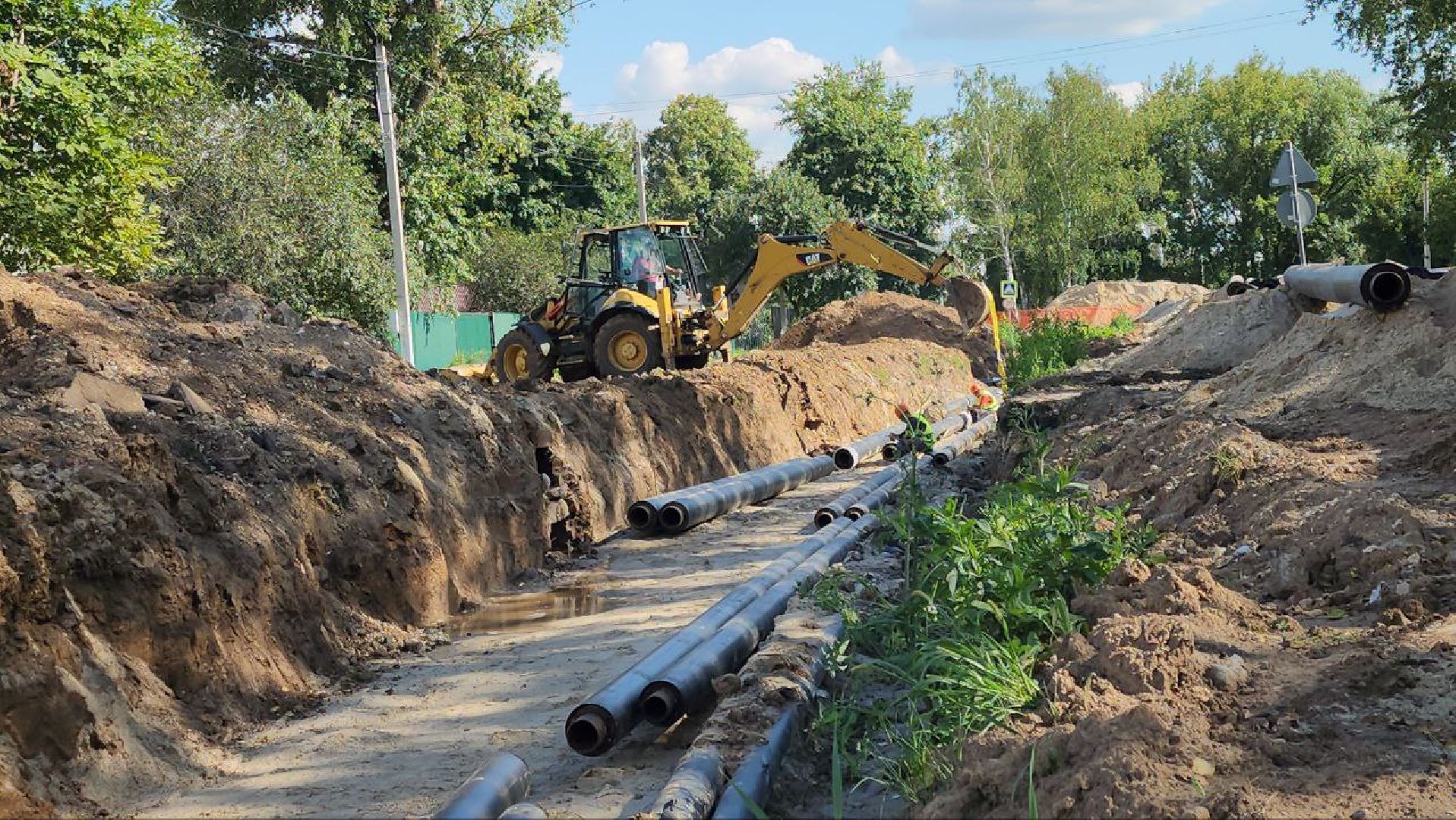 луховицы, фруктовая, капитальный ремонт теплосетей, жкх,