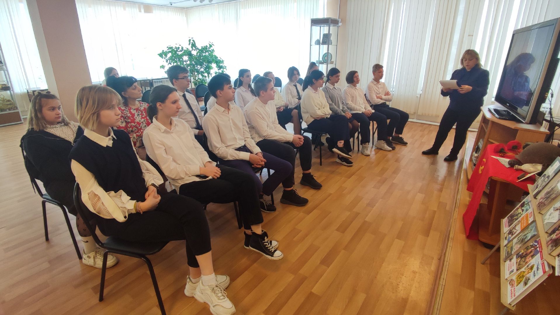 Кашира, 9 мая, день Победы, библиотека