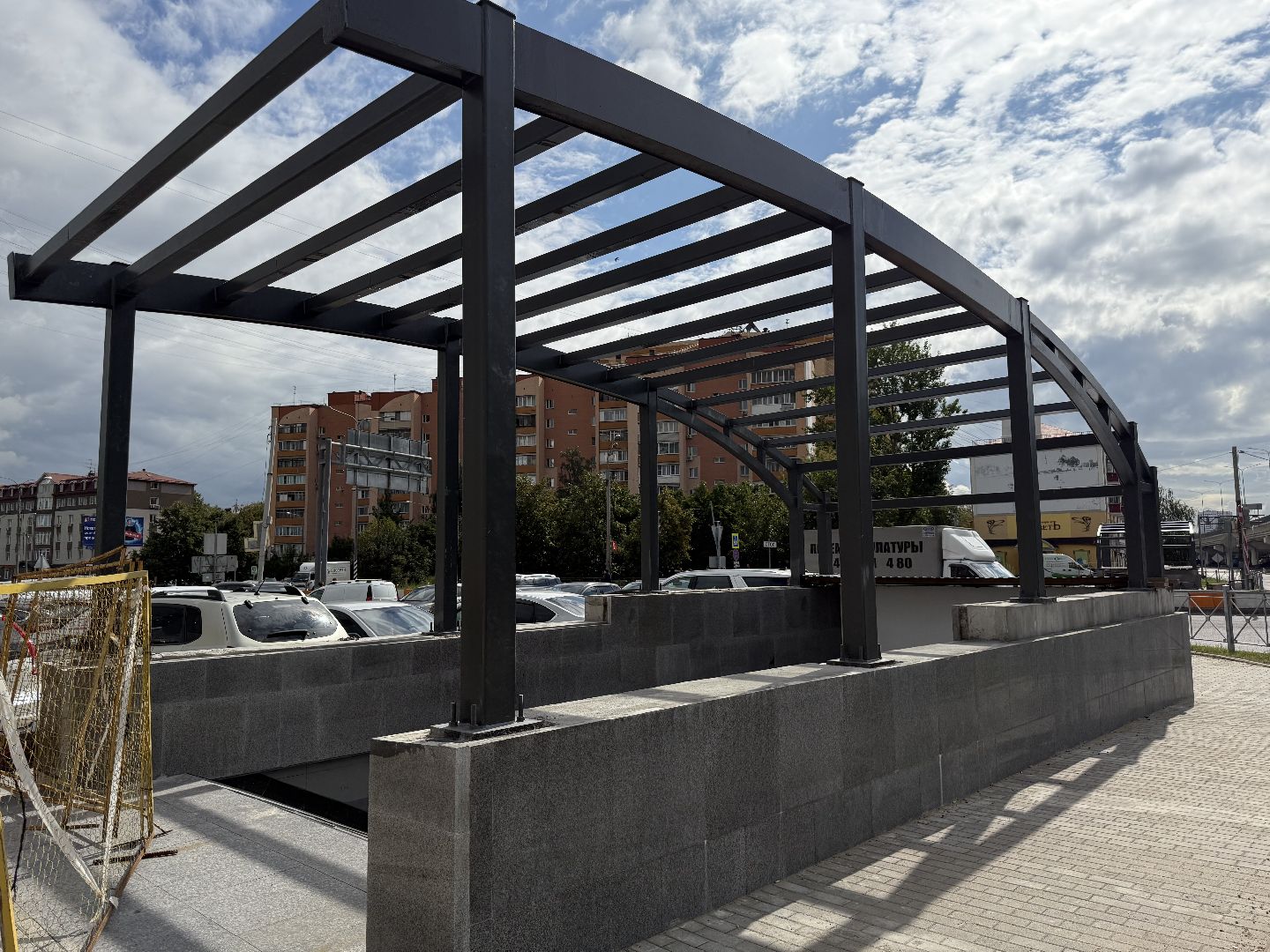 Люберцы , подземный переход, строителсьтво,