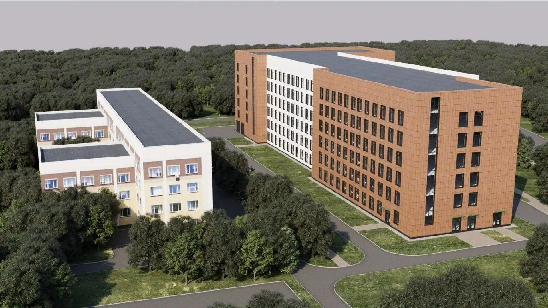 новый корпус перинатального центра, ленинский городской округ, видновский перинатальный центр, строительство,