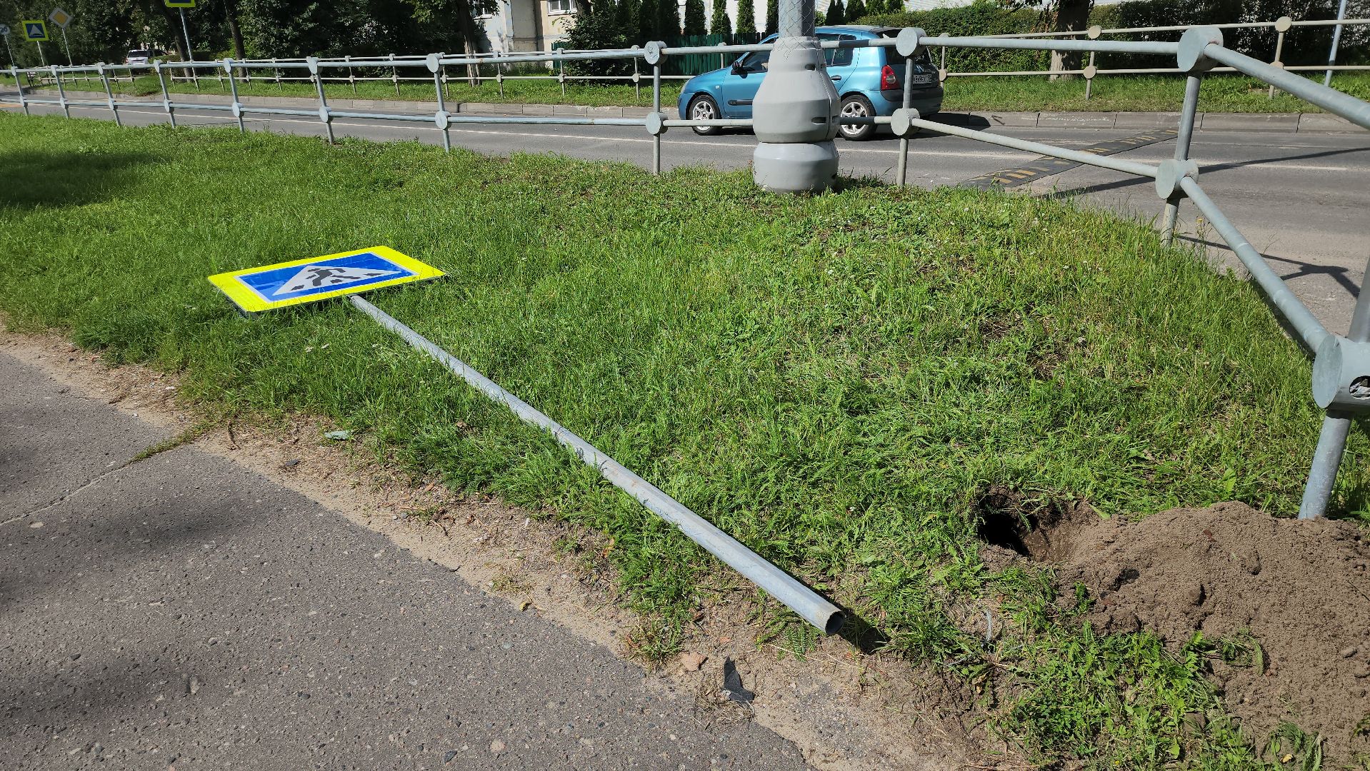 серпухов, подмосковье, установка дорожных знаков, безопасность,