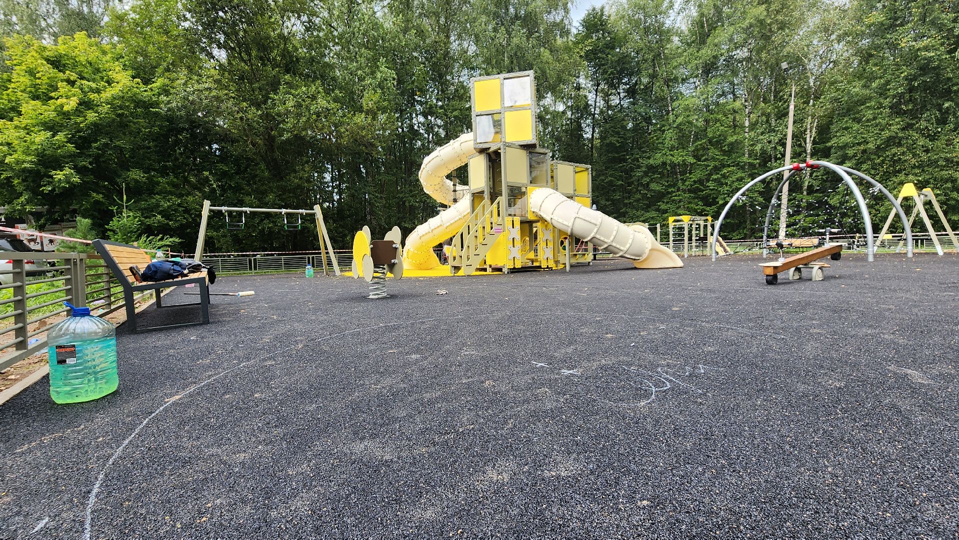 губернаторская детская площадка, протвино, благоустройство,