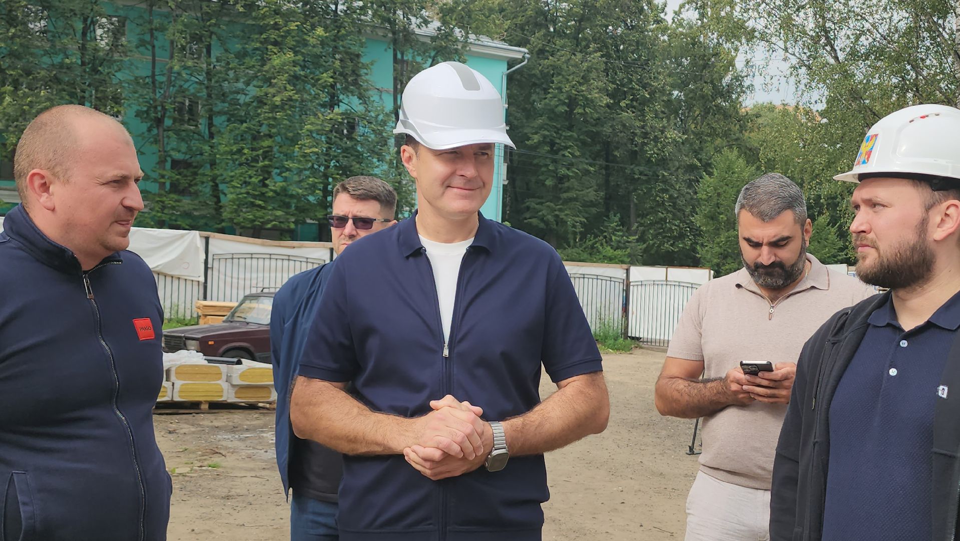 люберцы, ремонт школы искусств,глава городского округа люберцы владимир волков,